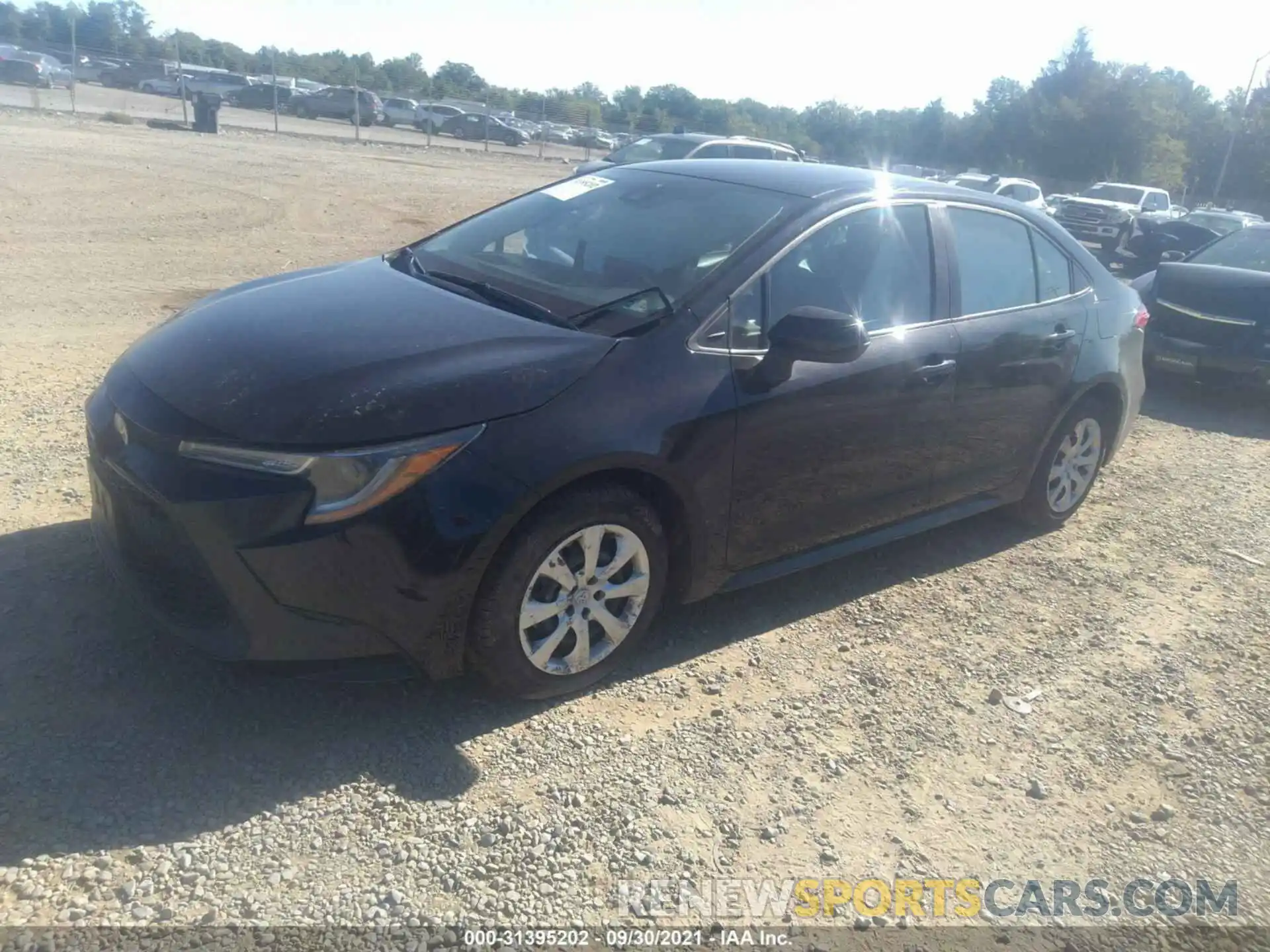 2 Photograph of a damaged car 5YFEPRAE7LP035726 TOYOTA COROLLA 2020