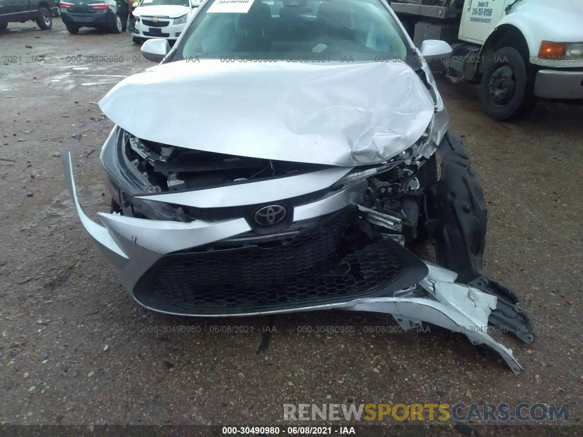 6 Photograph of a damaged car 5YFEPRAE7LP037993 TOYOTA COROLLA 2020