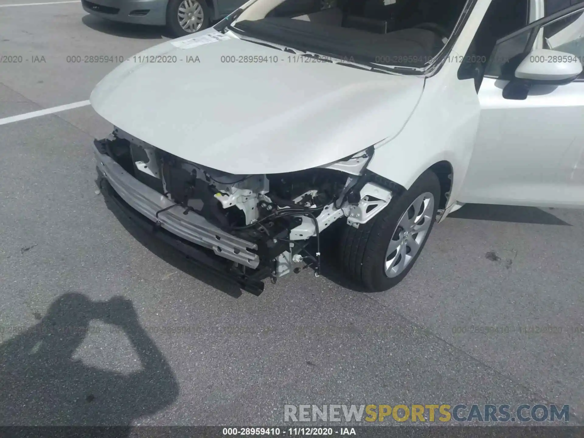 6 Photograph of a damaged car 5YFEPRAE7LP040943 TOYOTA COROLLA 2020