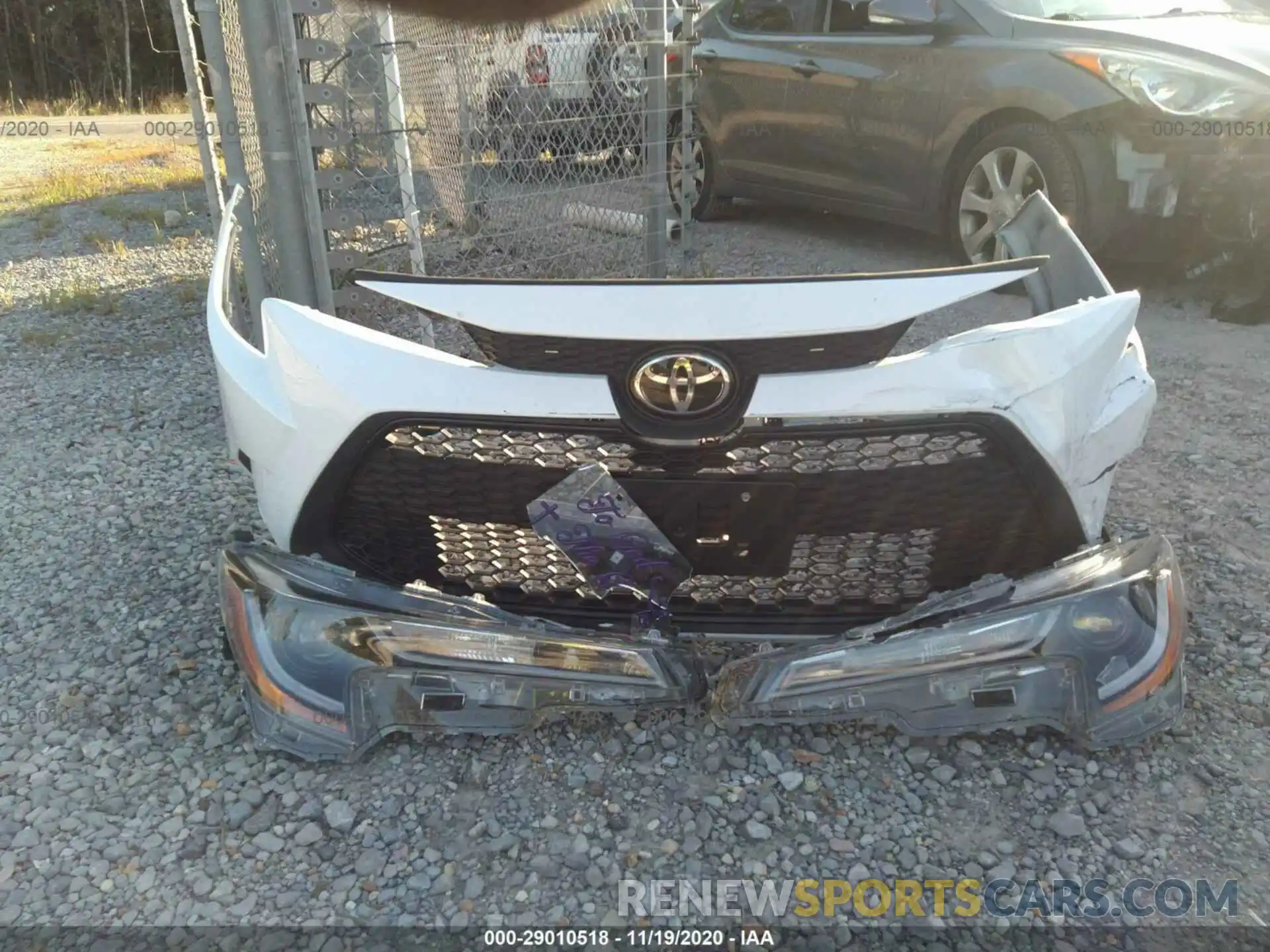 12 Photograph of a damaged car 5YFEPRAE7LP042403 TOYOTA COROLLA 2020