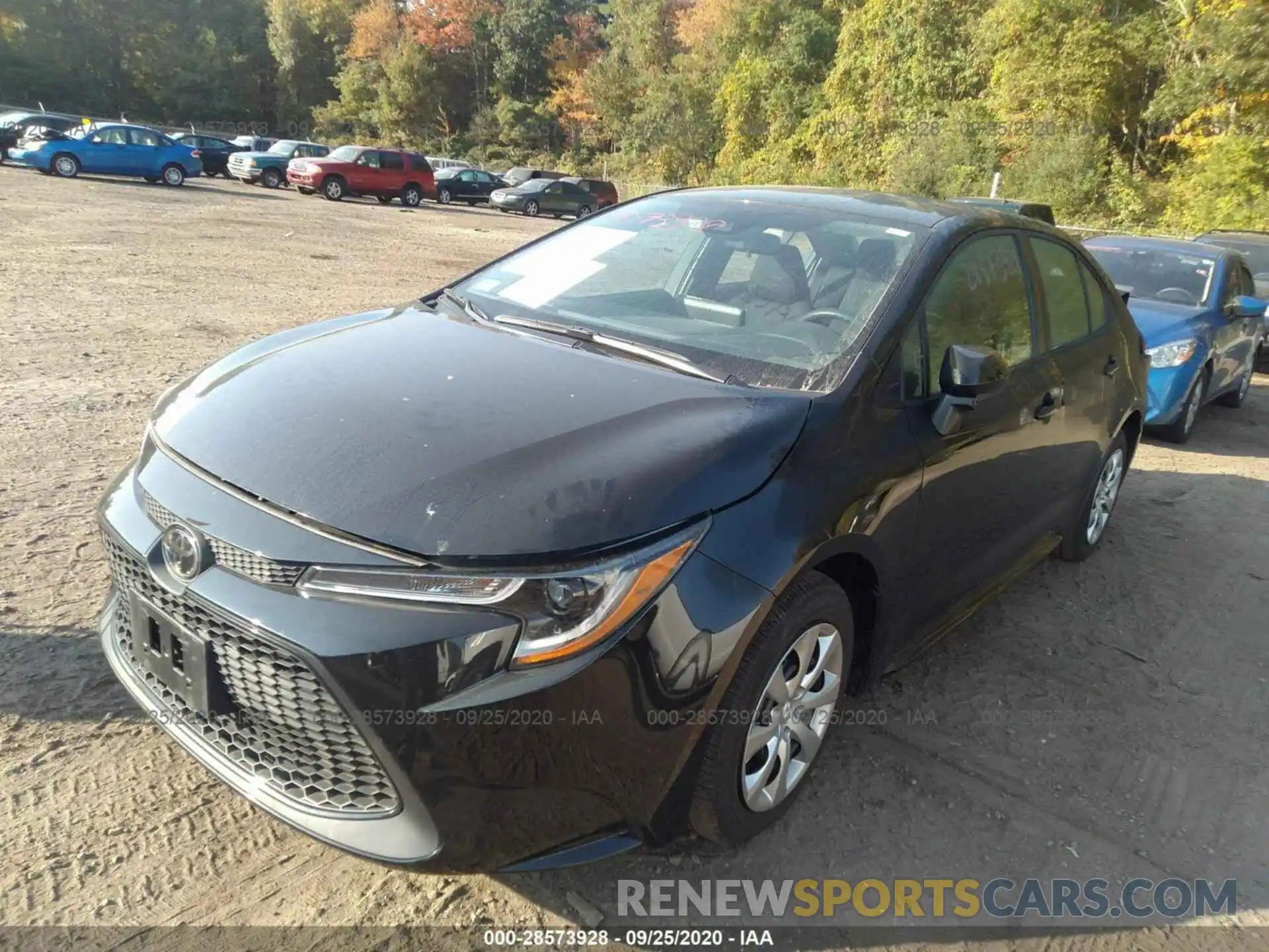 2 Photograph of a damaged car 5YFEPRAE7LP044779 TOYOTA COROLLA 2020