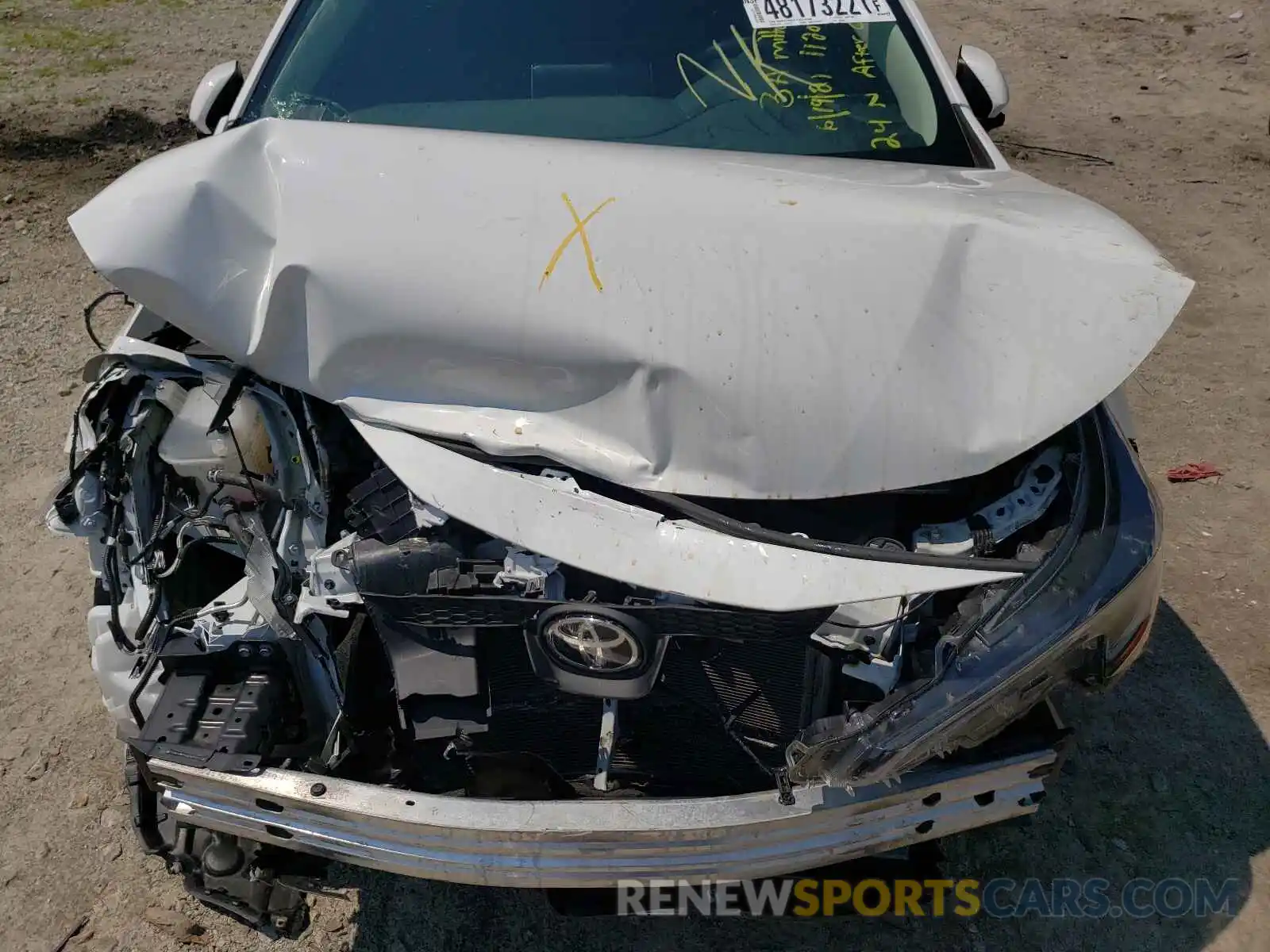 7 Photograph of a damaged car 5YFEPRAE7LP049397 TOYOTA COROLLA 2020