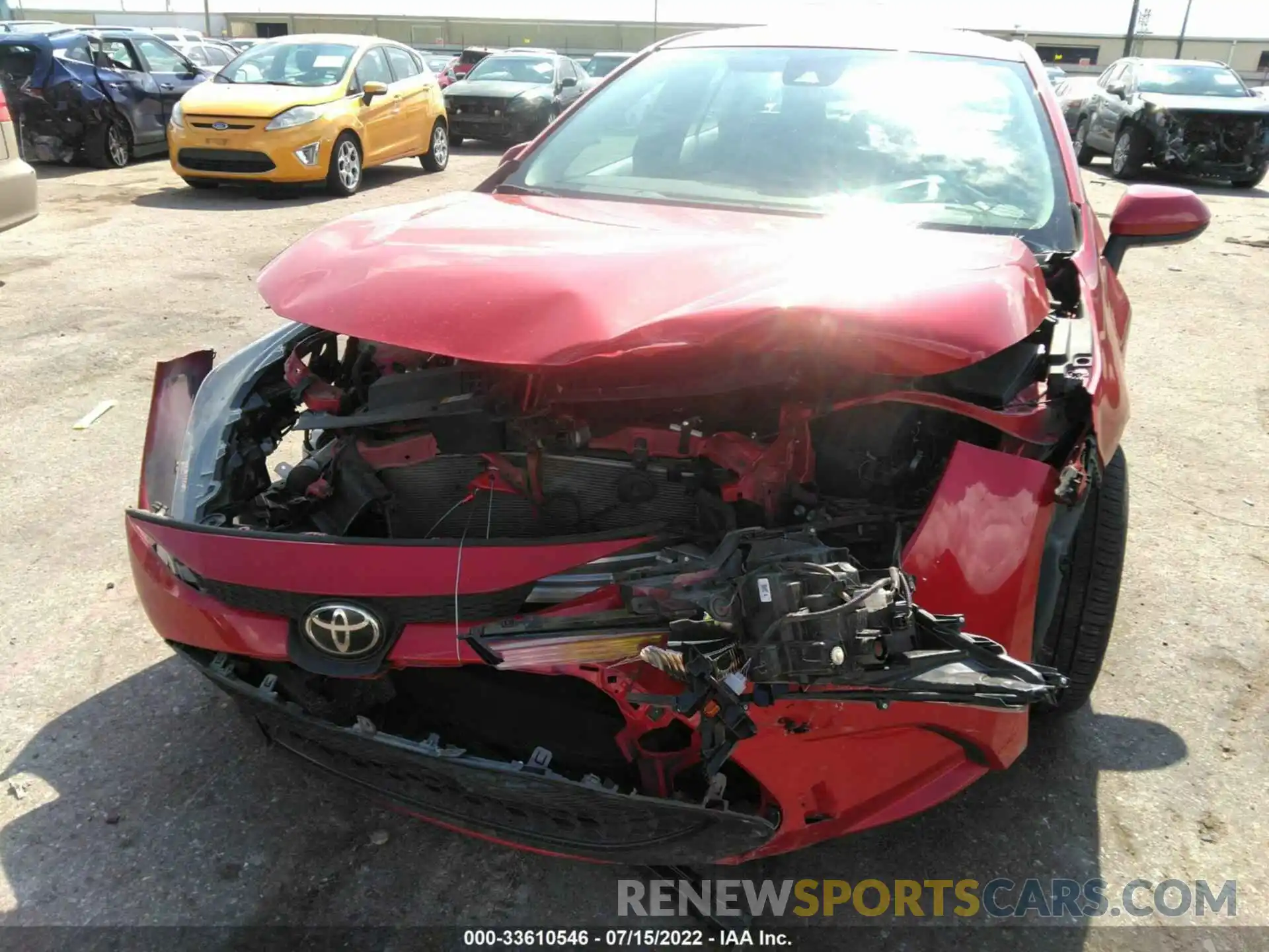 6 Photograph of a damaged car 5YFEPRAE7LP050596 TOYOTA COROLLA 2020