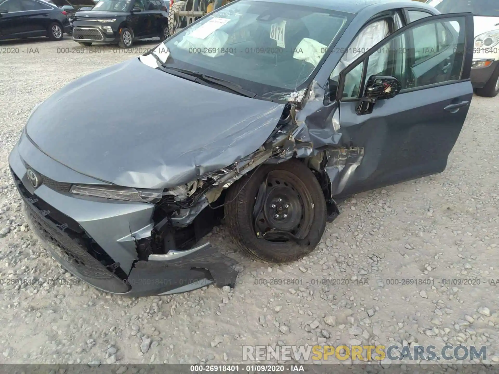 6 Photograph of a damaged car 5YFEPRAE7LP052168 TOYOTA COROLLA 2020