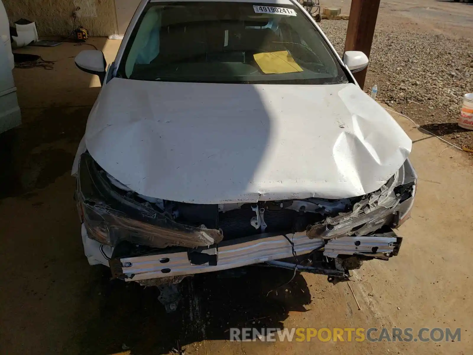 7 Photograph of a damaged car 5YFEPRAE7LP053790 TOYOTA COROLLA 2020