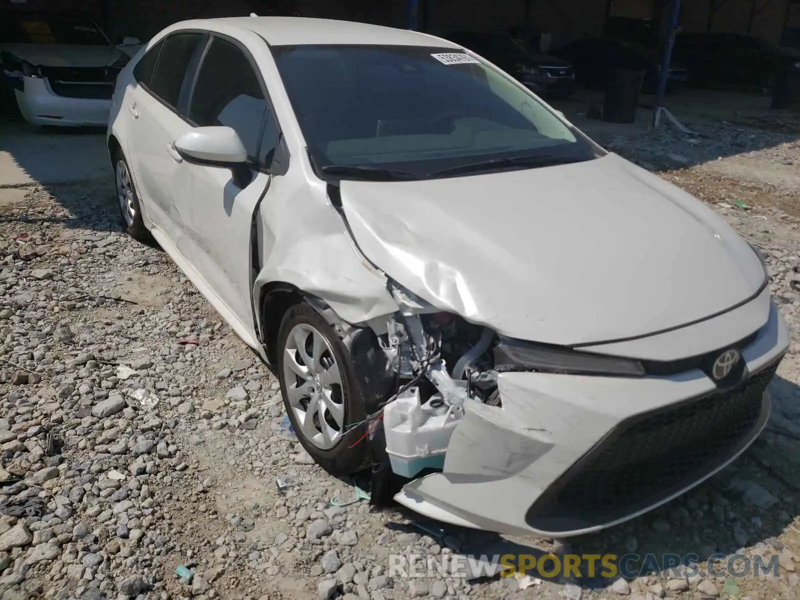 9 Photograph of a damaged car 5YFEPRAE7LP055345 TOYOTA COROLLA 2020