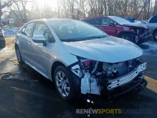 1 Photograph of a damaged car 5YFEPRAE7LP056446 TOYOTA COROLLA 2020