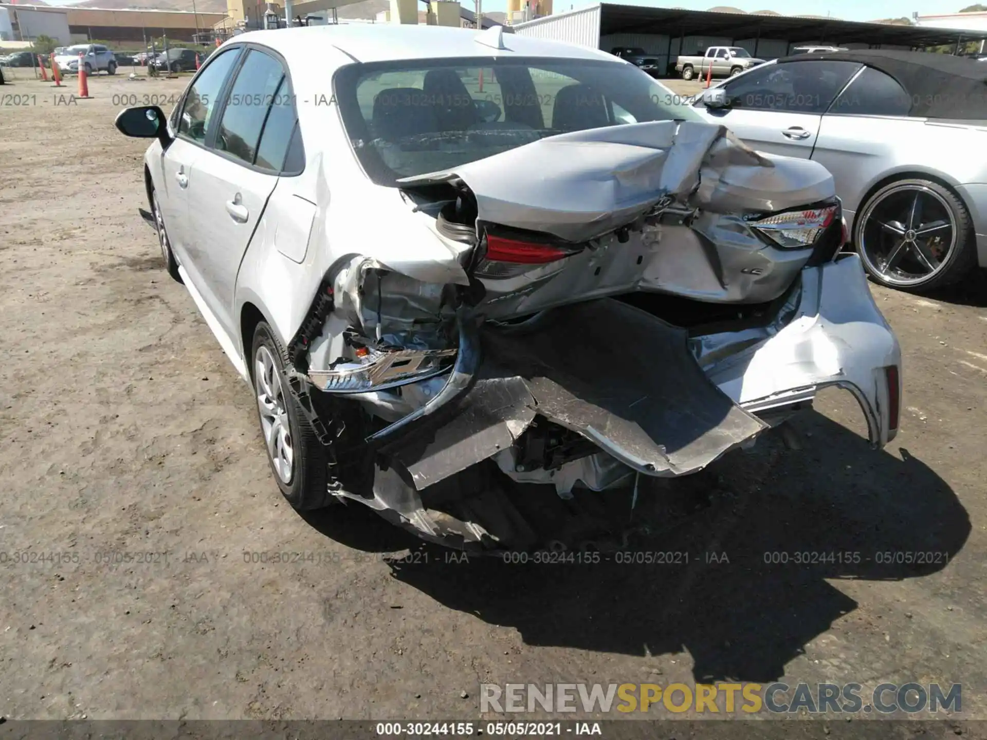 6 Photograph of a damaged car 5YFEPRAE7LP056513 TOYOTA COROLLA 2020