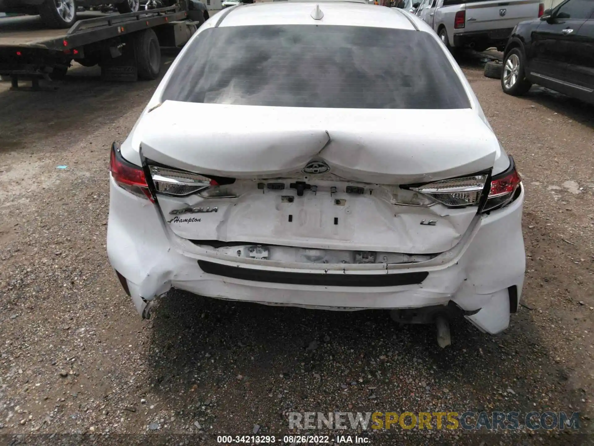 6 Photograph of a damaged car 5YFEPRAE7LP058584 TOYOTA COROLLA 2020