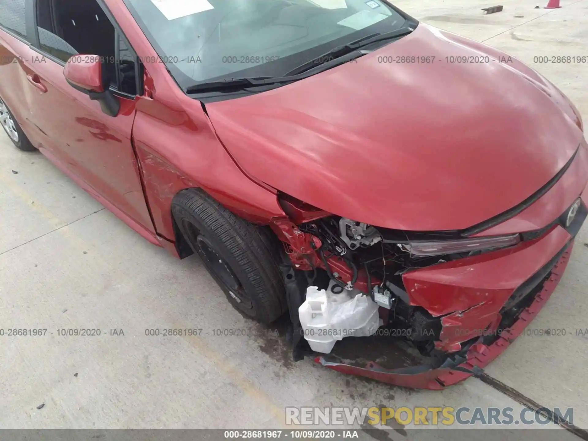 6 Photograph of a damaged car 5YFEPRAE7LP058729 TOYOTA COROLLA 2020