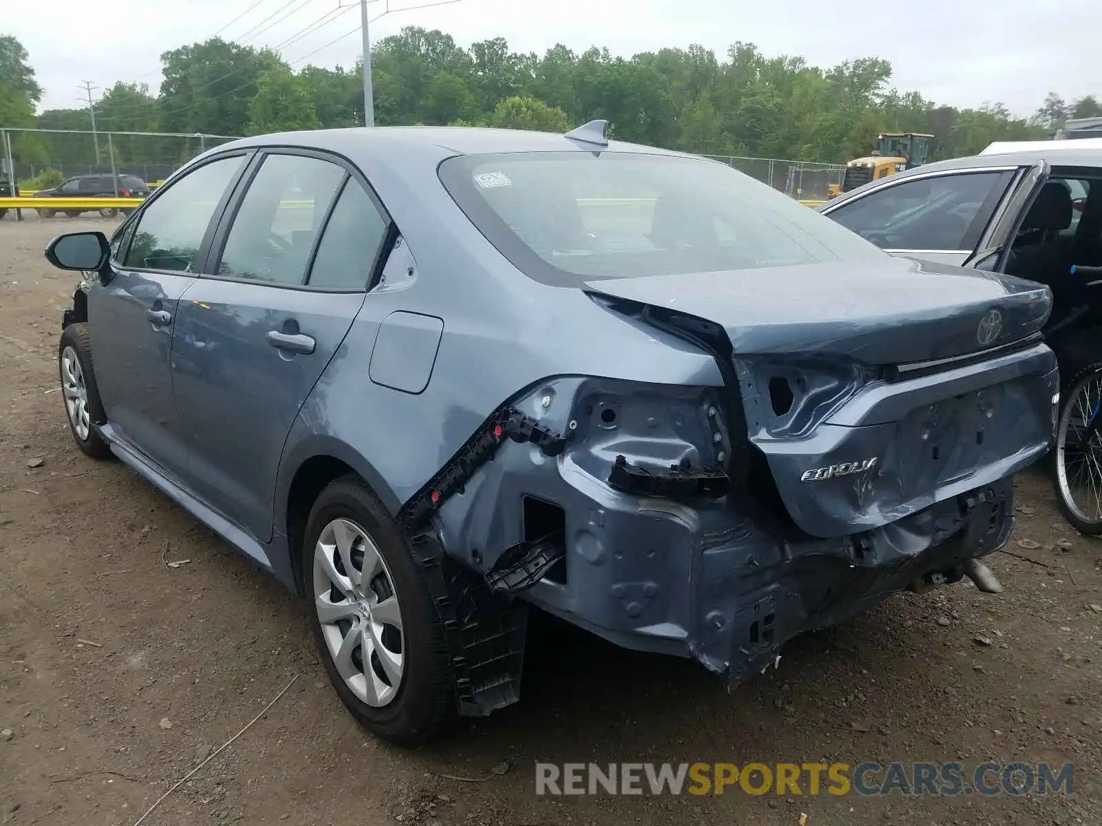 3 Photograph of a damaged car 5YFEPRAE7LP060884 TOYOTA COROLLA 2020