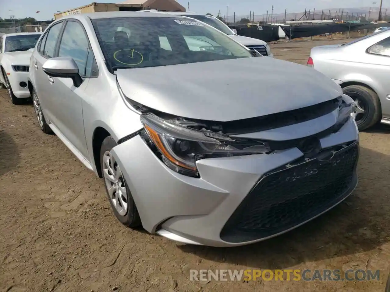 9 Photograph of a damaged car 5YFEPRAE7LP061436 TOYOTA COROLLA 2020