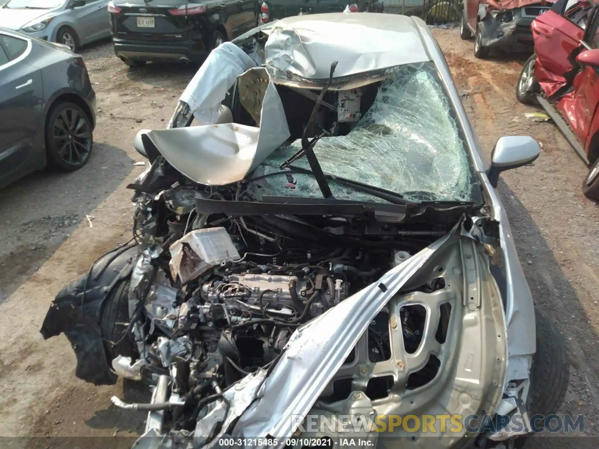 7 Photograph of a damaged car 5YFEPRAE7LP061906 TOYOTA COROLLA 2020