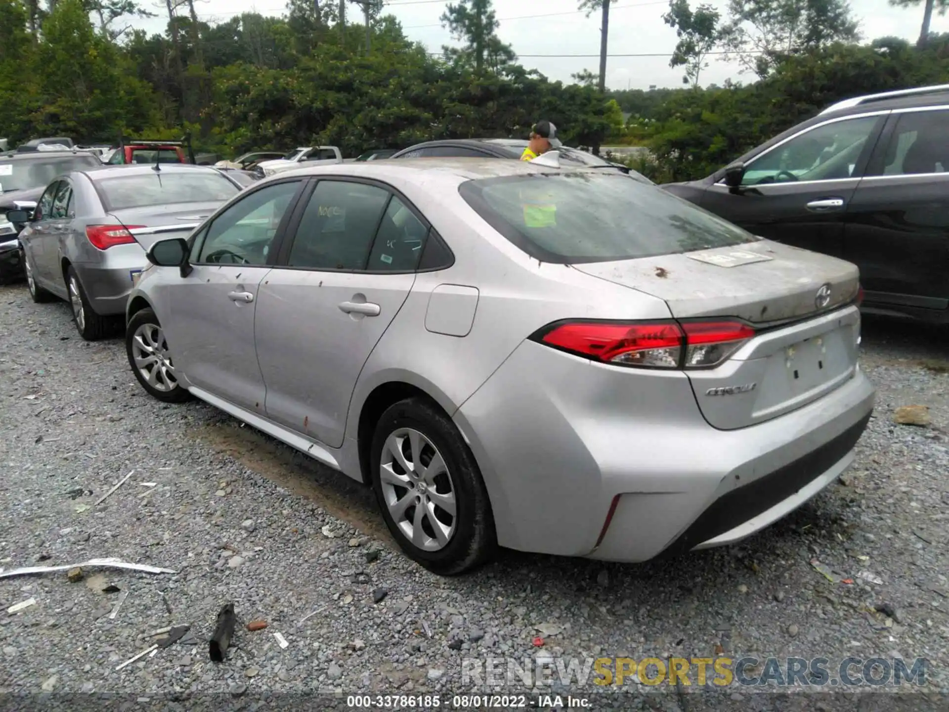 3 Photograph of a damaged car 5YFEPRAE7LP062277 TOYOTA COROLLA 2020