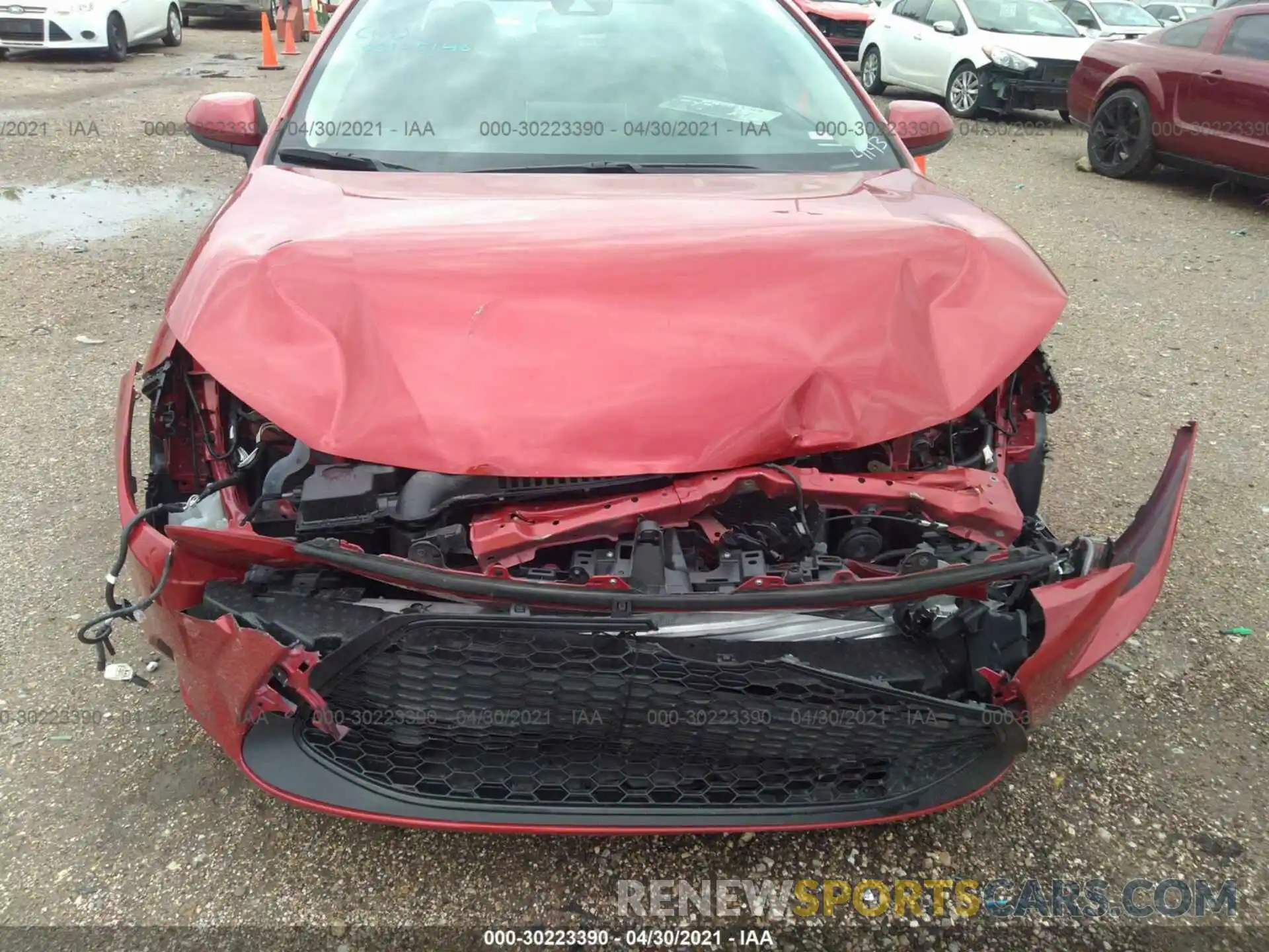 6 Photograph of a damaged car 5YFEPRAE7LP064143 TOYOTA COROLLA 2020