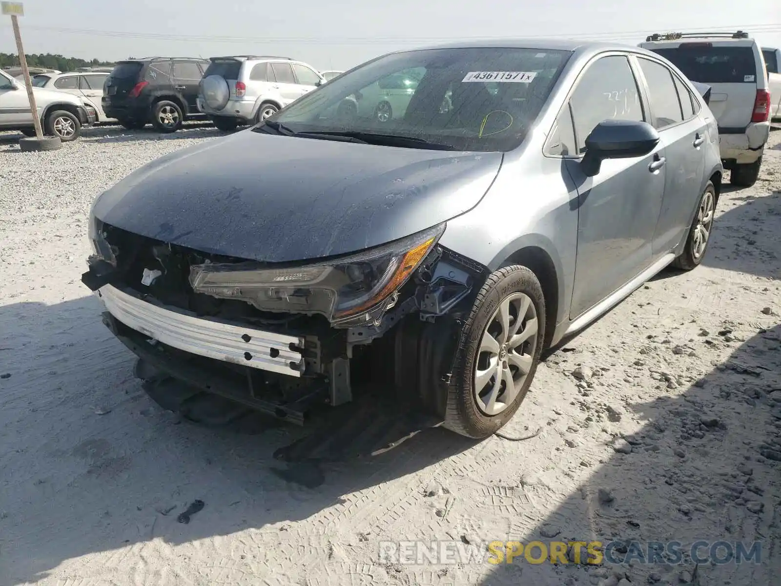 9 Photograph of a damaged car 5YFEPRAE7LP066457 TOYOTA COROLLA 2020