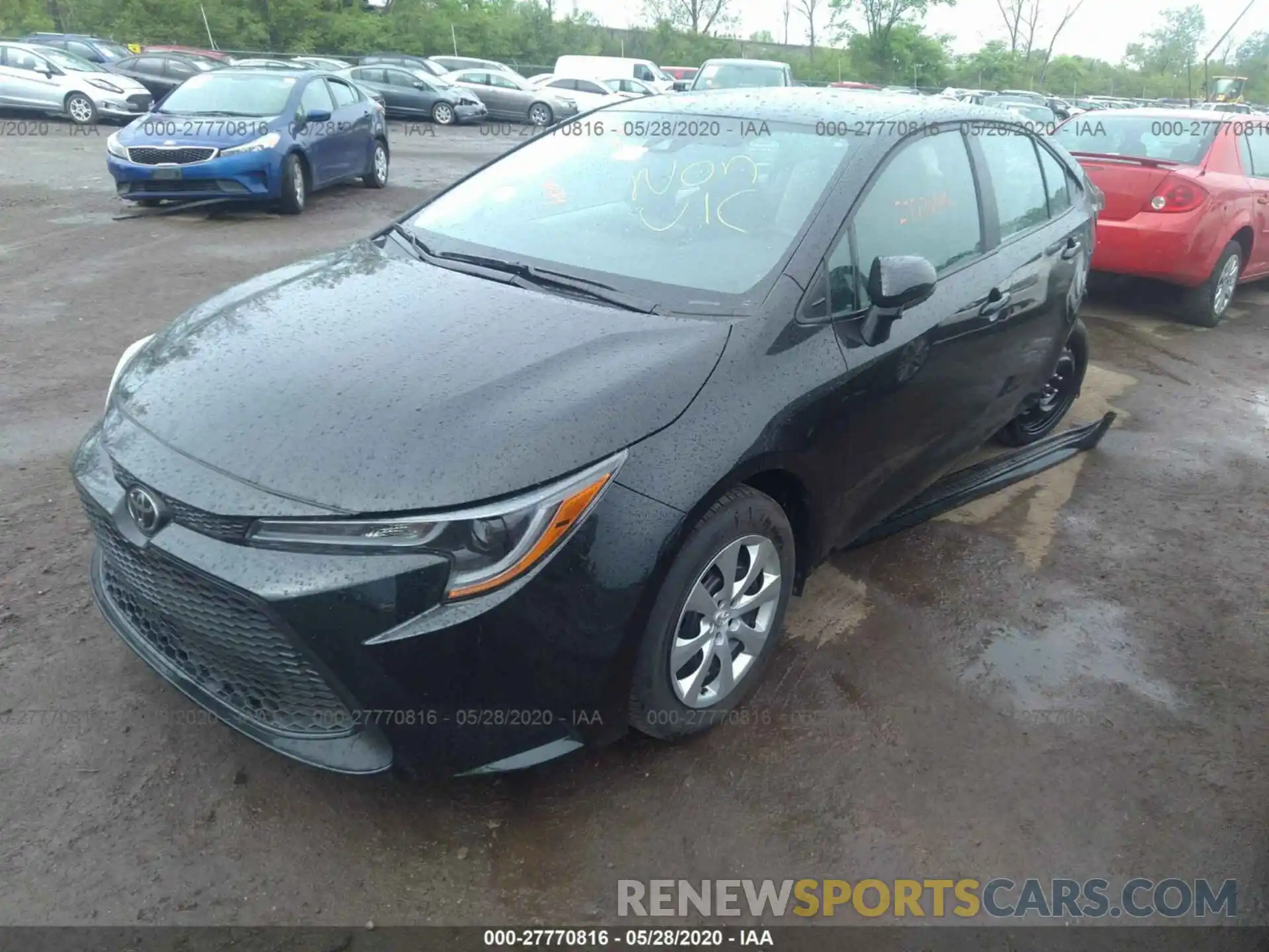 2 Photograph of a damaged car 5YFEPRAE7LP066572 TOYOTA COROLLA 2020