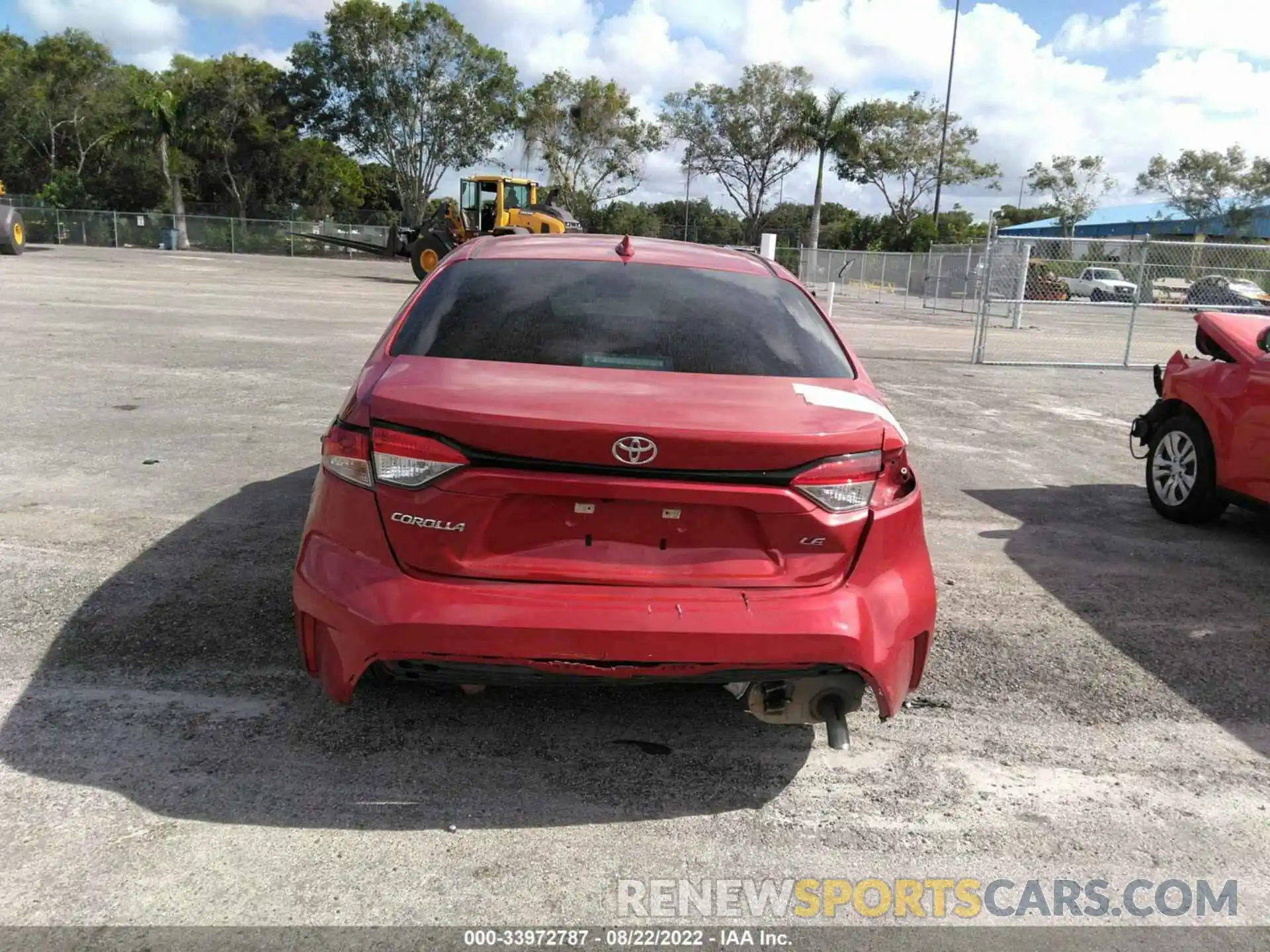 6 Photograph of a damaged car 5YFEPRAE7LP066670 TOYOTA COROLLA 2020