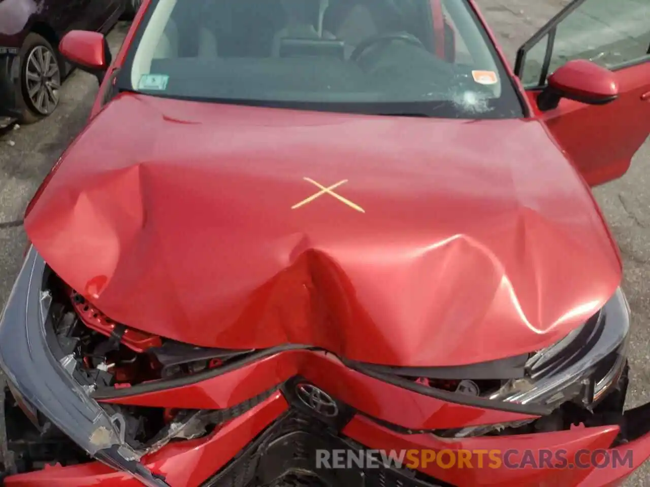 7 Photograph of a damaged car 5YFEPRAE7LP067558 TOYOTA COROLLA 2020