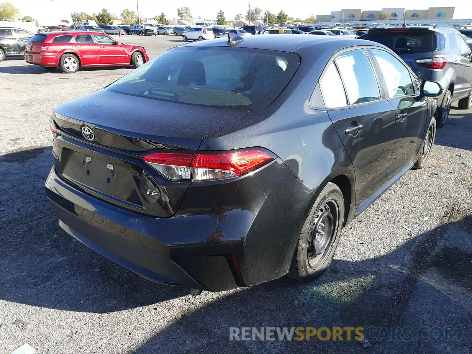 4 Photograph of a damaged car 5YFEPRAE7LP068855 TOYOTA COROLLA 2020