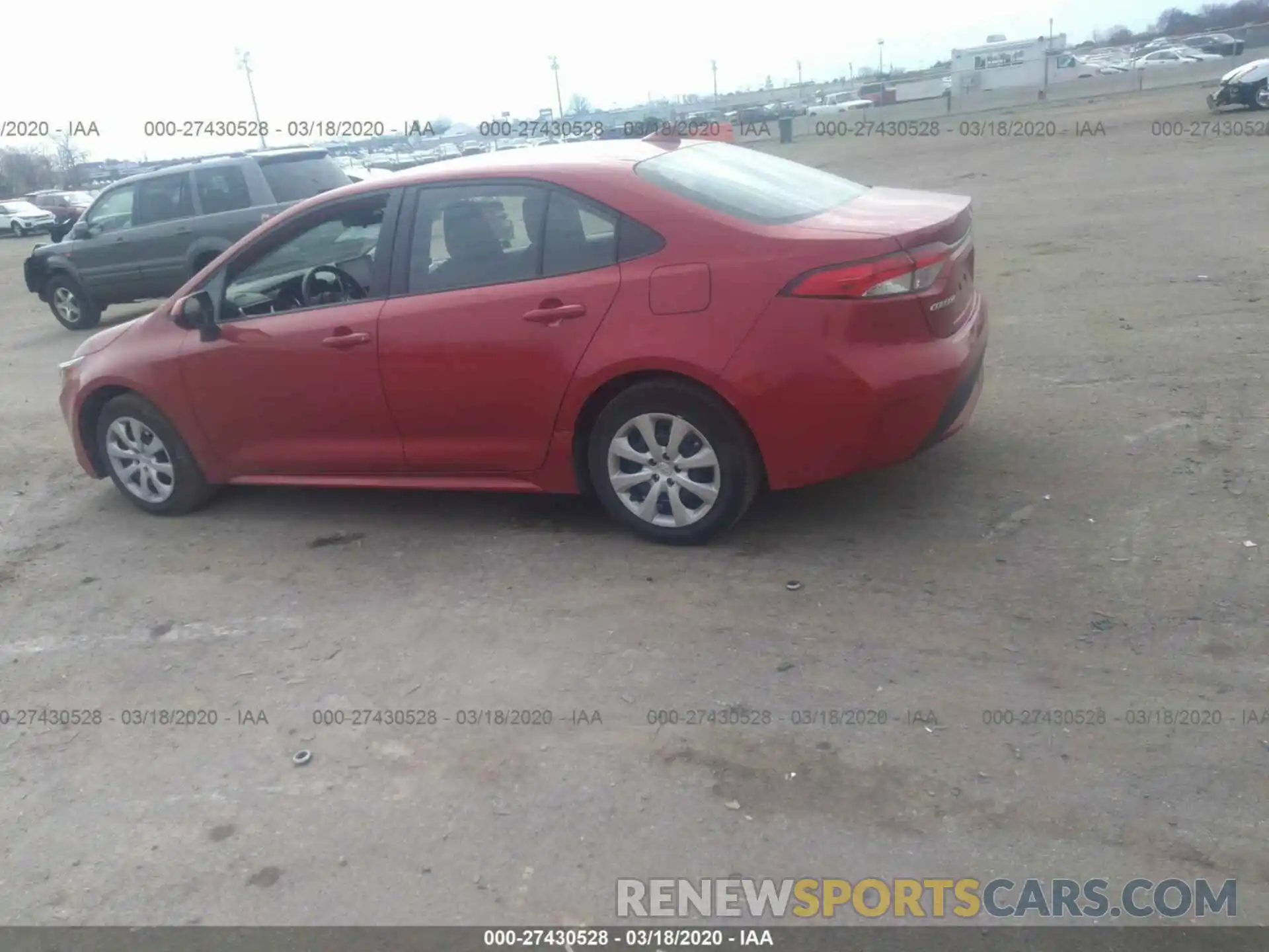 3 Photograph of a damaged car 5YFEPRAE7LP069651 TOYOTA COROLLA 2020