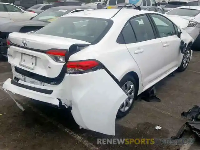 4 Photograph of a damaged car 5YFEPRAE7LP069973 TOYOTA COROLLA 2020