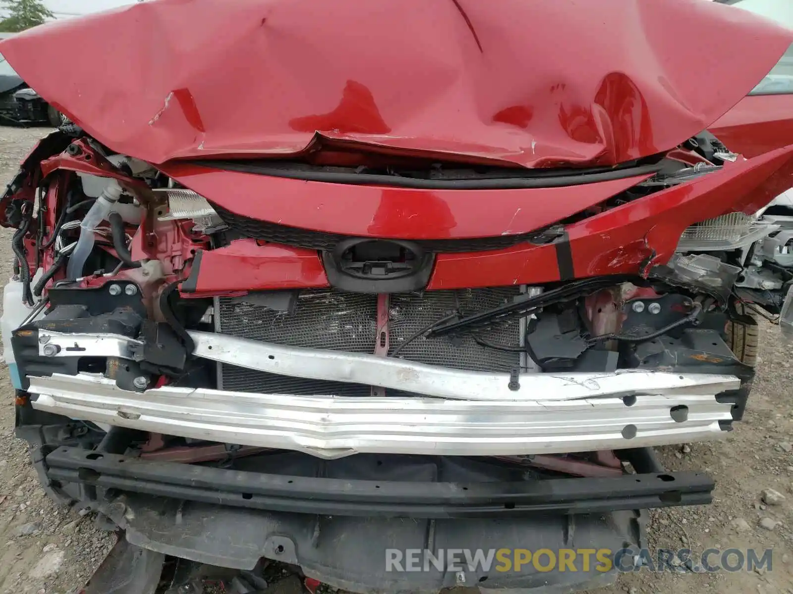 7 Photograph of a damaged car 5YFEPRAE7LP073327 TOYOTA COROLLA 2020