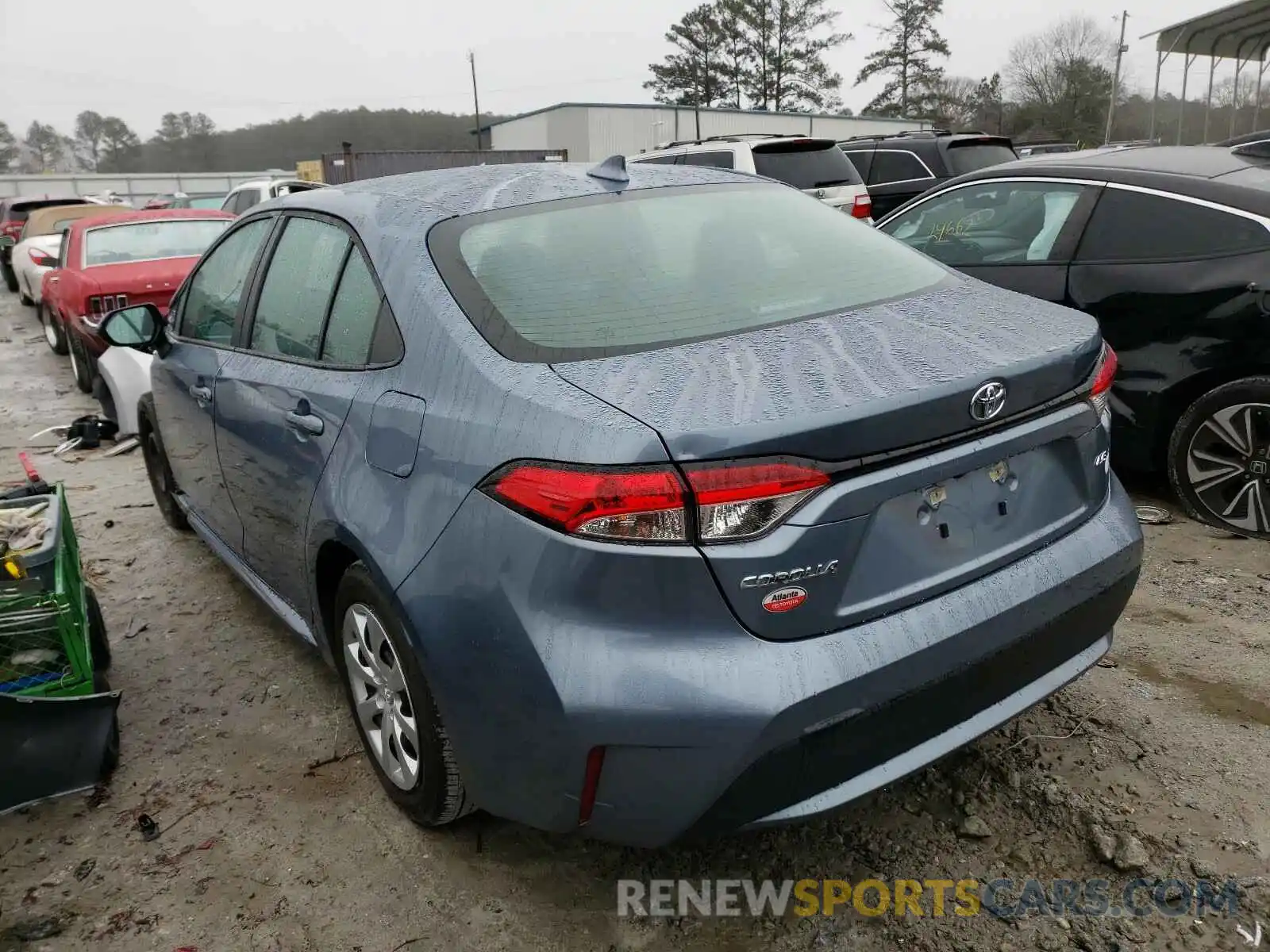 3 Photograph of a damaged car 5YFEPRAE7LP073747 TOYOTA COROLLA 2020