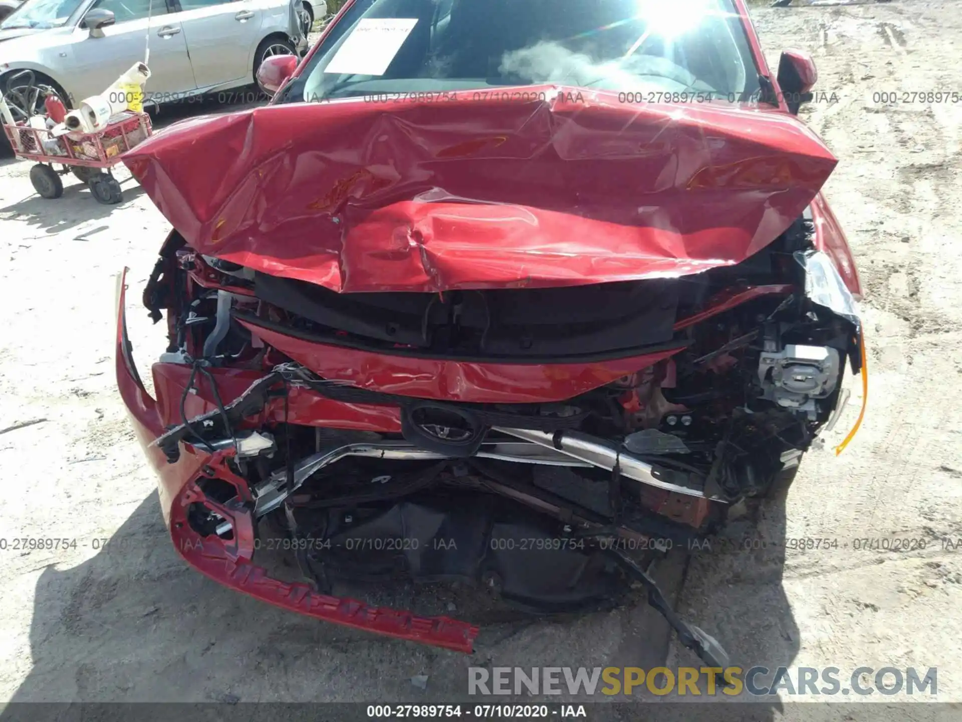 6 Photograph of a damaged car 5YFEPRAE7LP074591 TOYOTA COROLLA 2020