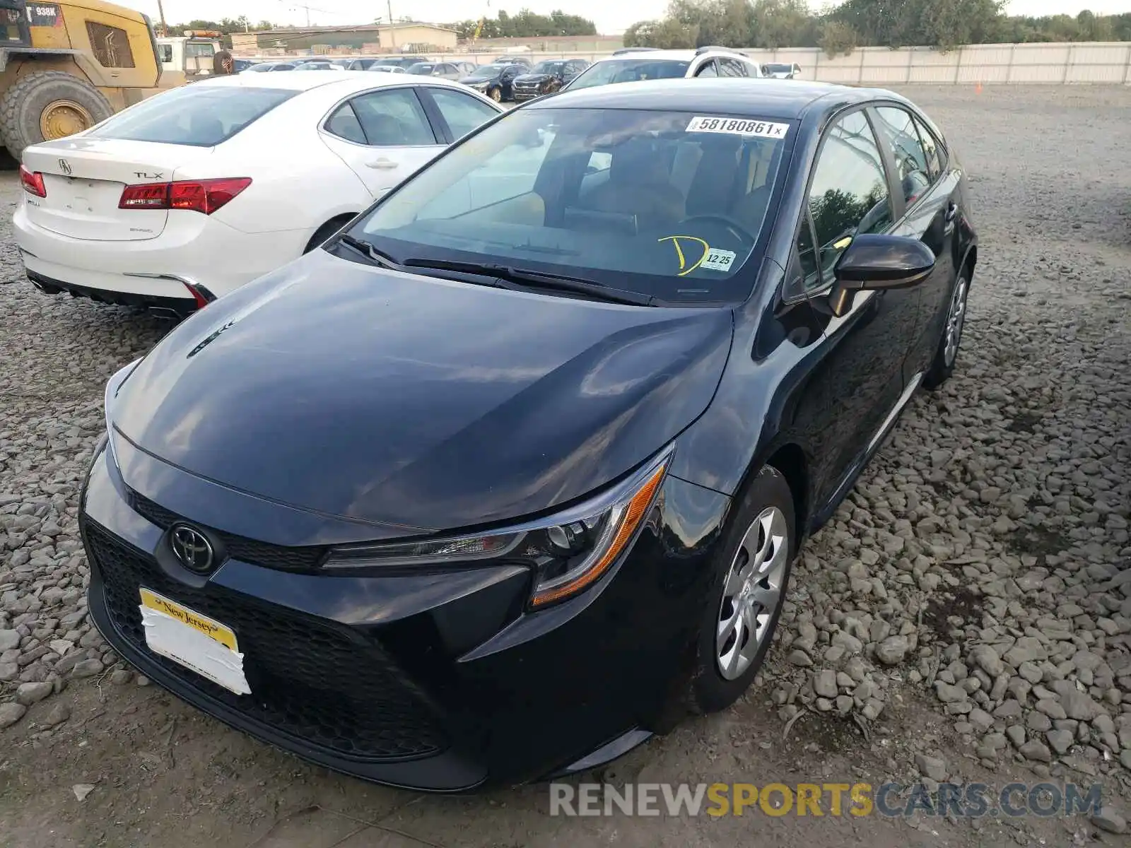 2 Photograph of a damaged car 5YFEPRAE7LP074722 TOYOTA COROLLA 2020