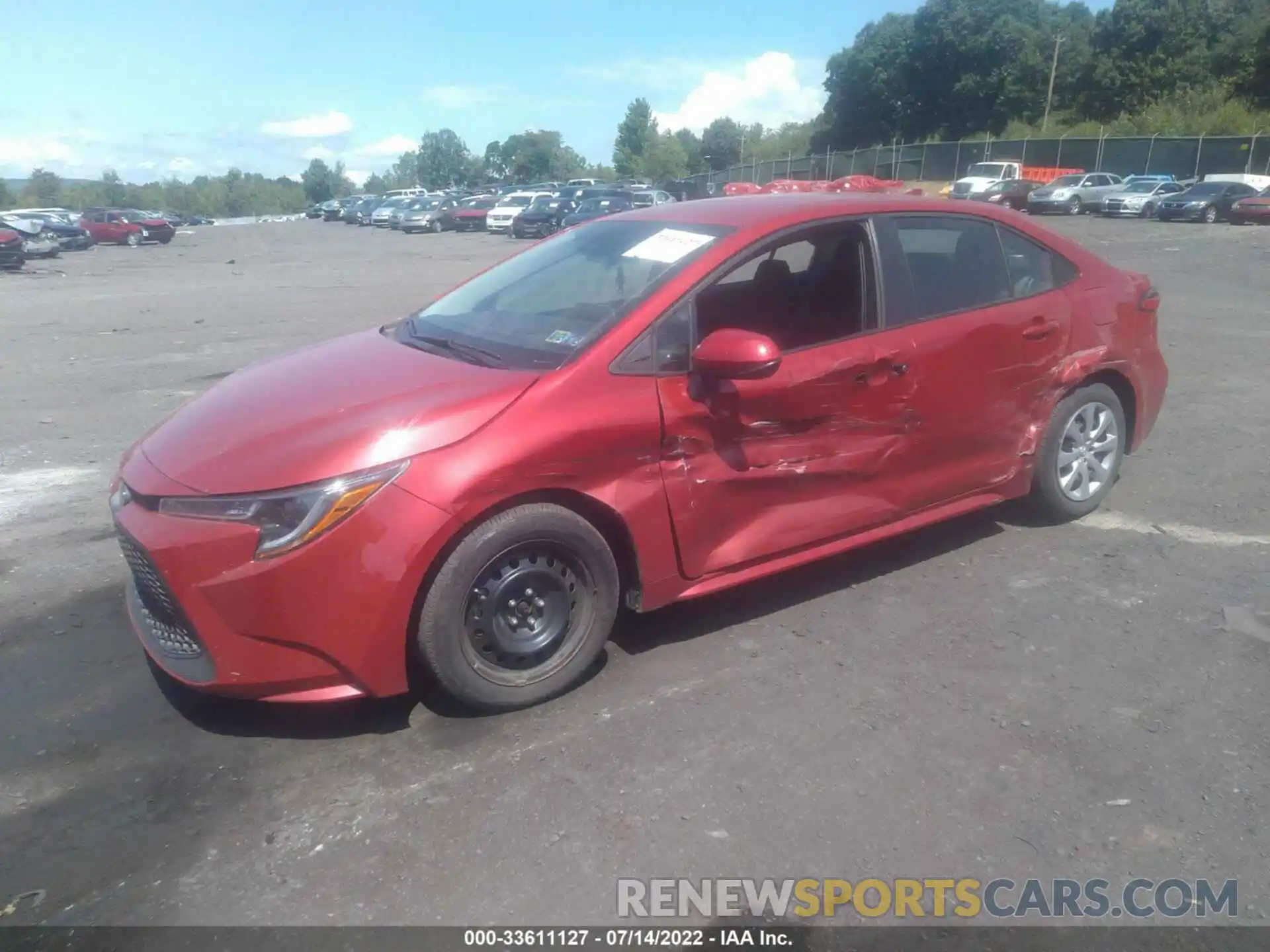 6 Photograph of a damaged car 5YFEPRAE7LP074820 TOYOTA COROLLA 2020