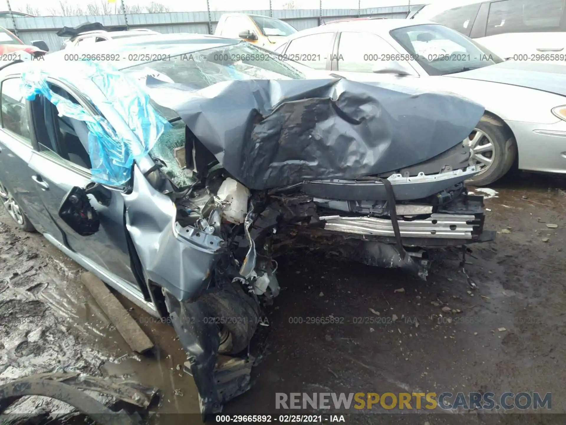 6 Photograph of a damaged car 5YFEPRAE7LP078205 TOYOTA COROLLA 2020