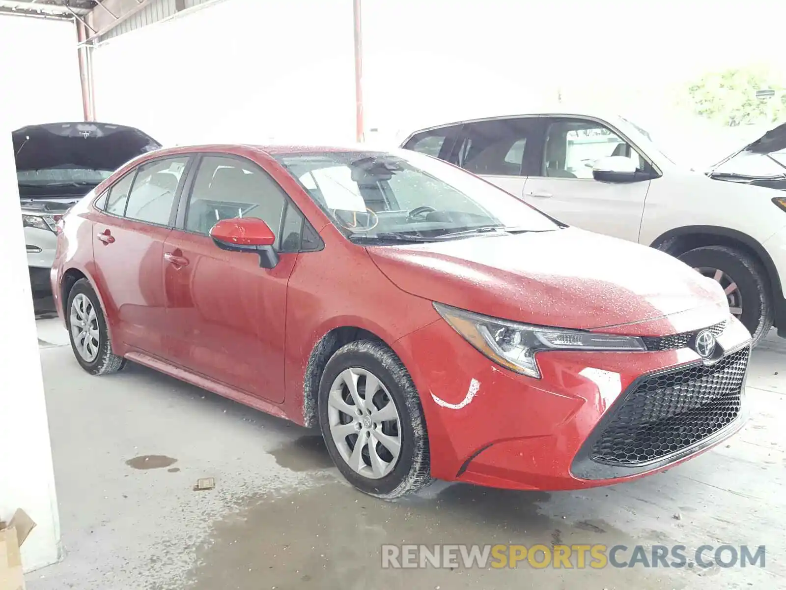 1 Photograph of a damaged car 5YFEPRAE7LP078639 TOYOTA COROLLA 2020