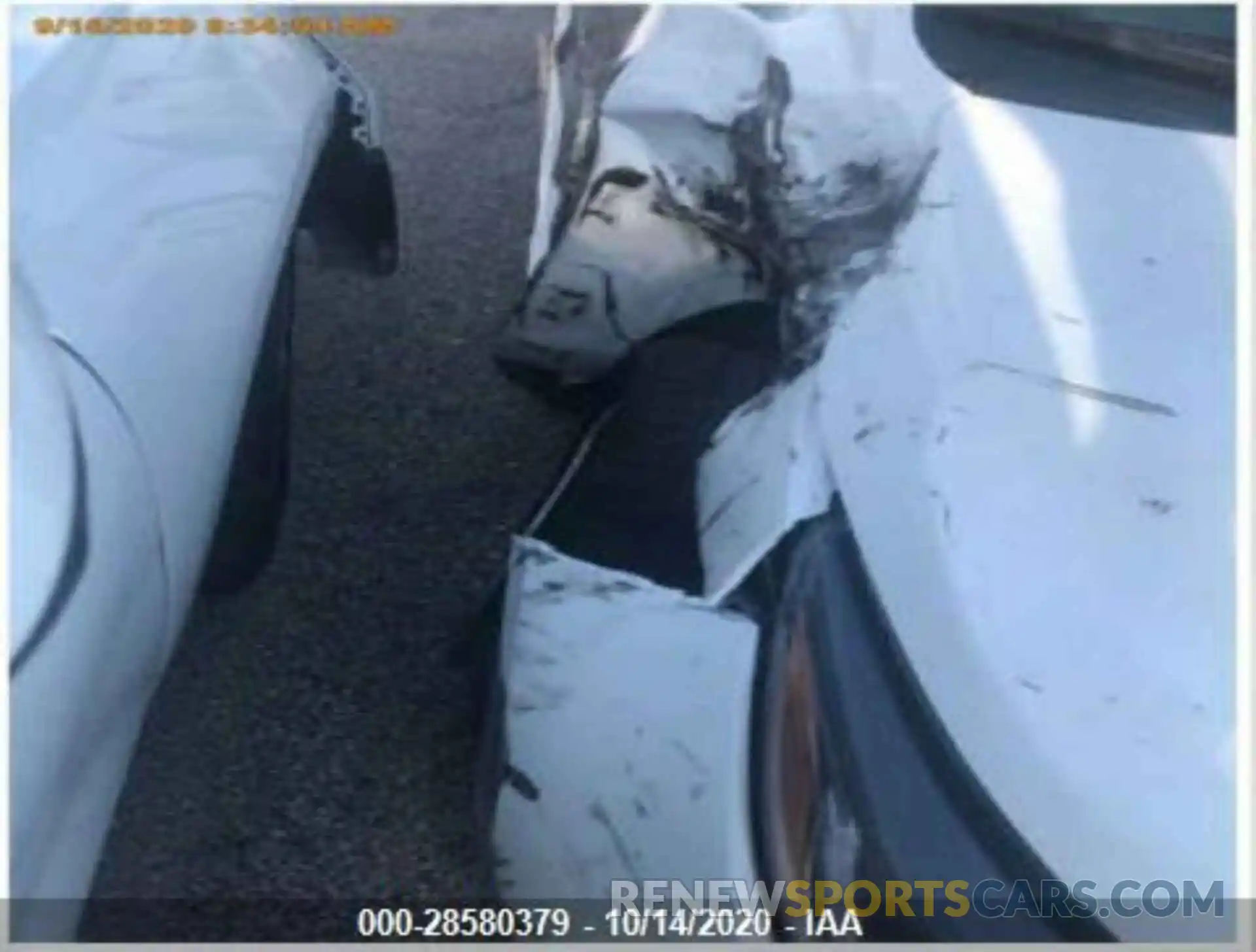 1 Photograph of a damaged car 5YFEPRAE7LP078804 TOYOTA COROLLA 2020