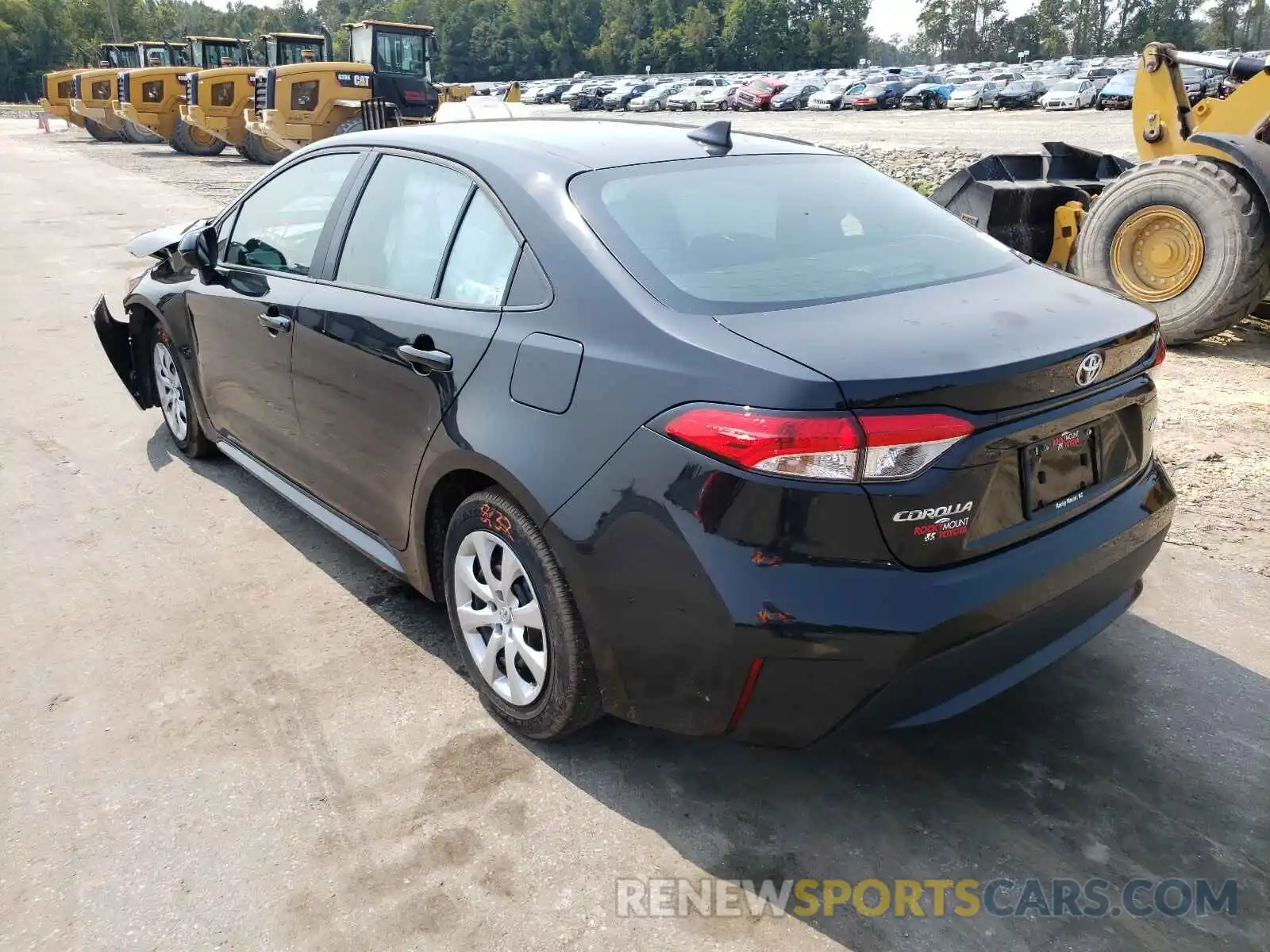 3 Photograph of a damaged car 5YFEPRAE7LP079113 TOYOTA COROLLA 2020