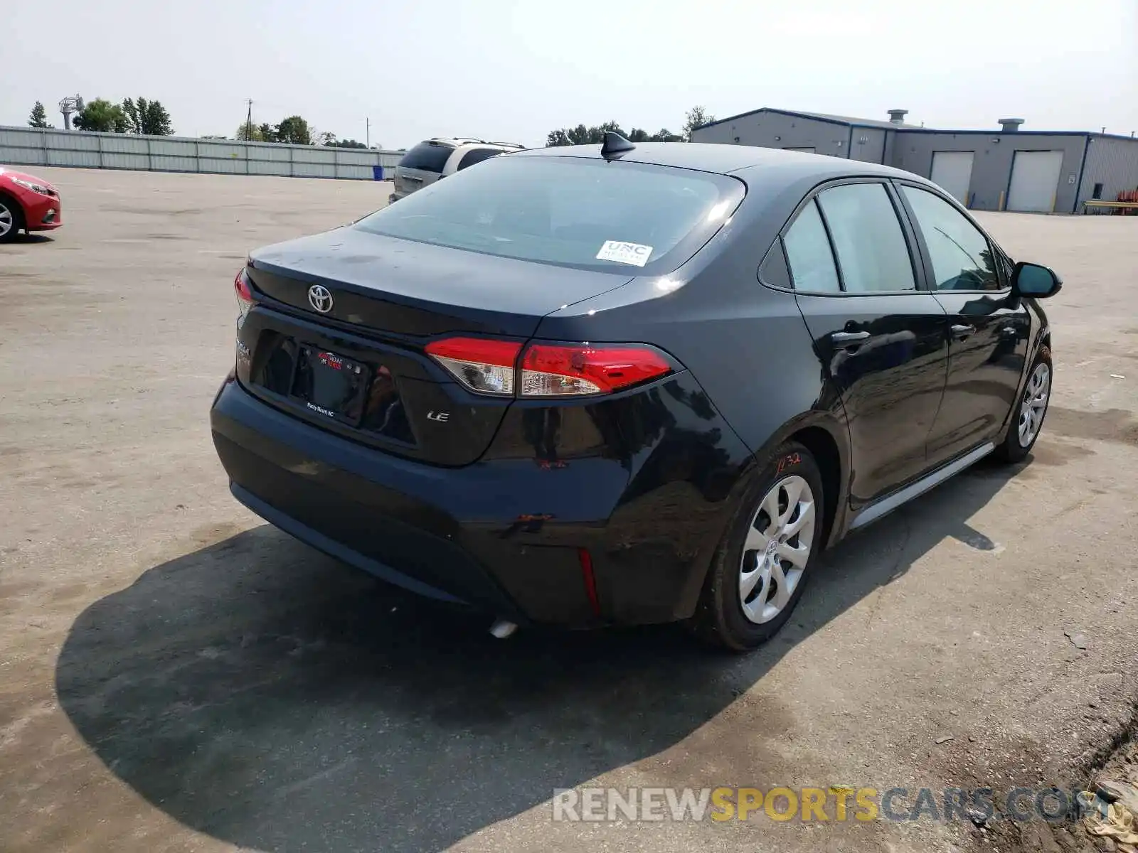 4 Photograph of a damaged car 5YFEPRAE7LP079113 TOYOTA COROLLA 2020