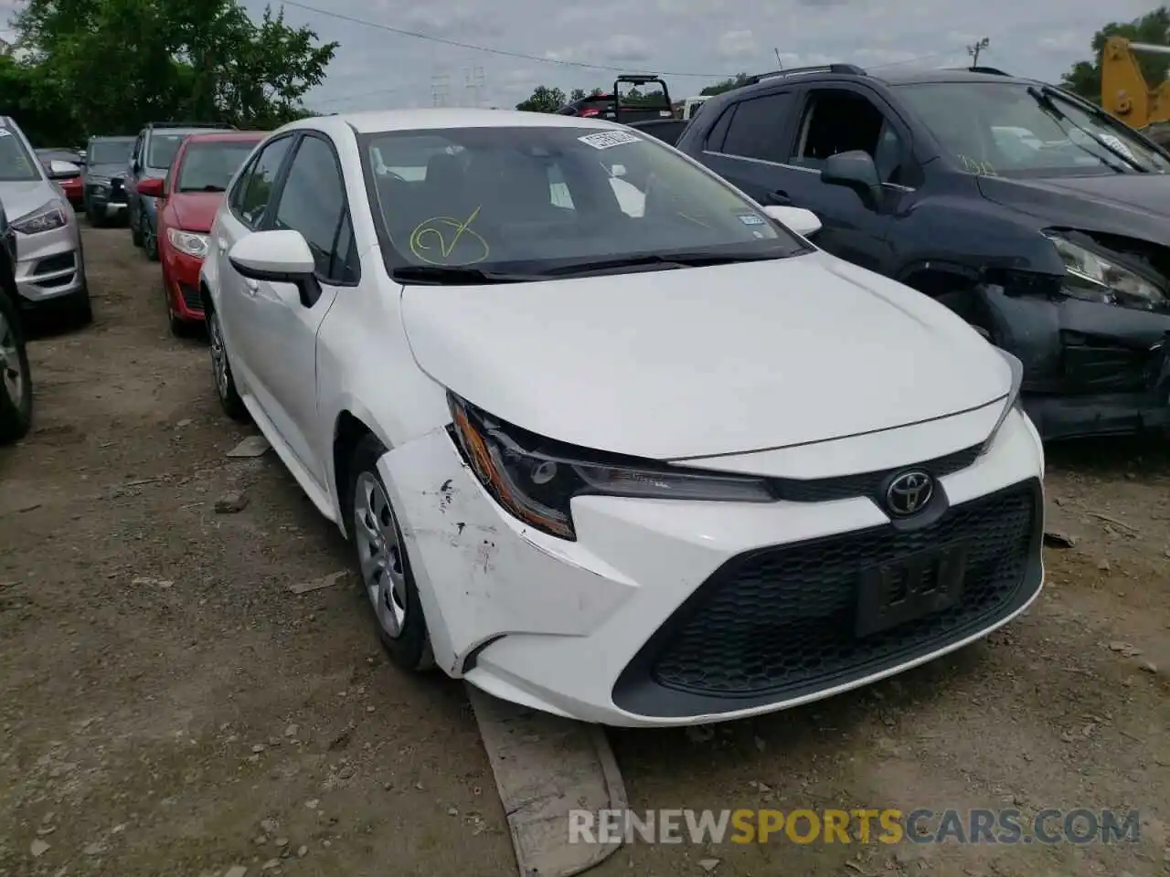 9 Photograph of a damaged car 5YFEPRAE7LP080245 TOYOTA COROLLA 2020