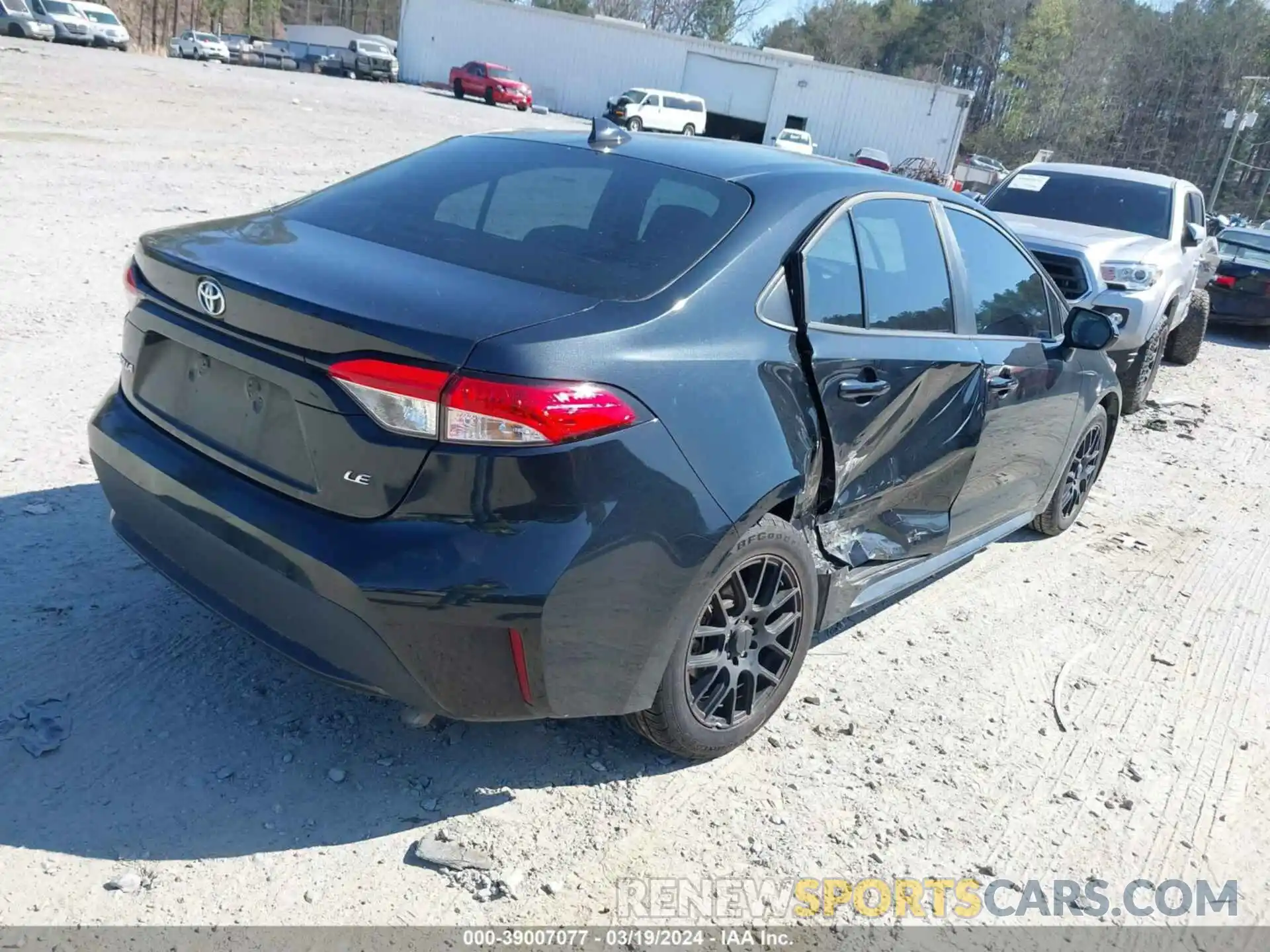 4 Photograph of a damaged car 5YFEPRAE7LP080956 TOYOTA COROLLA 2020