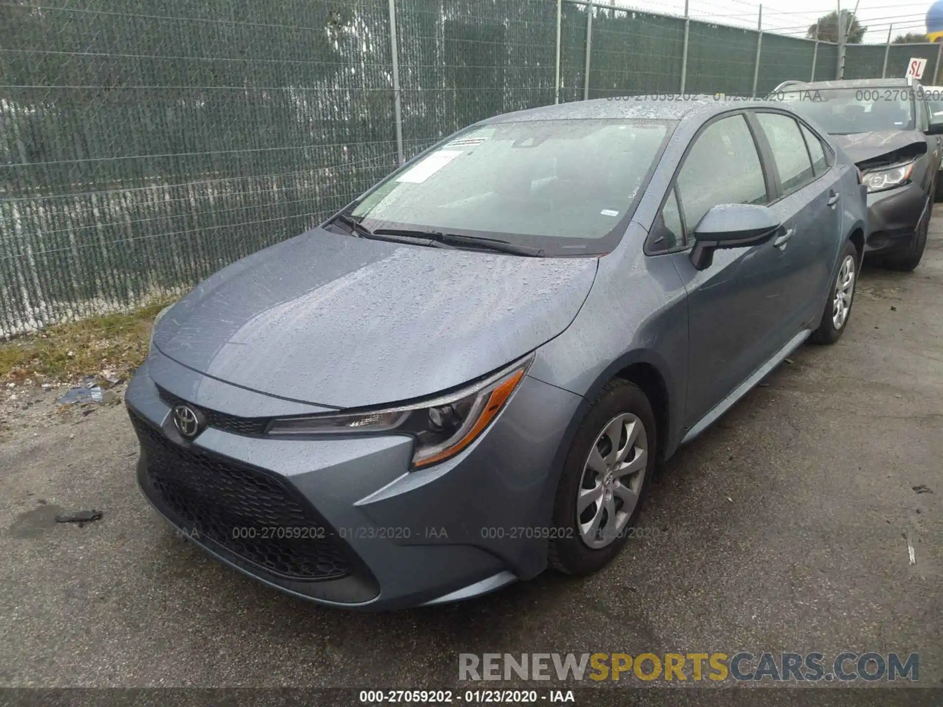 2 Photograph of a damaged car 5YFEPRAE7LP081475 TOYOTA COROLLA 2020