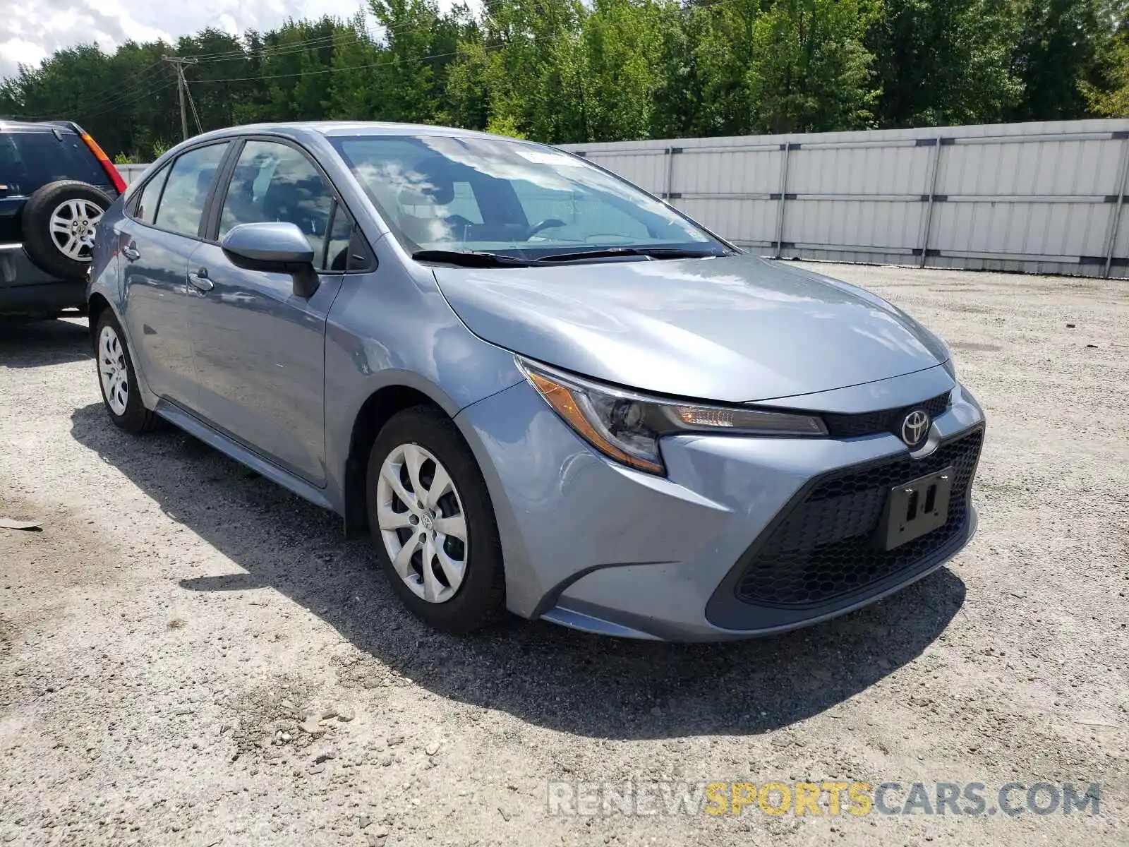 1 Photograph of a damaged car 5YFEPRAE7LP082206 TOYOTA COROLLA 2020