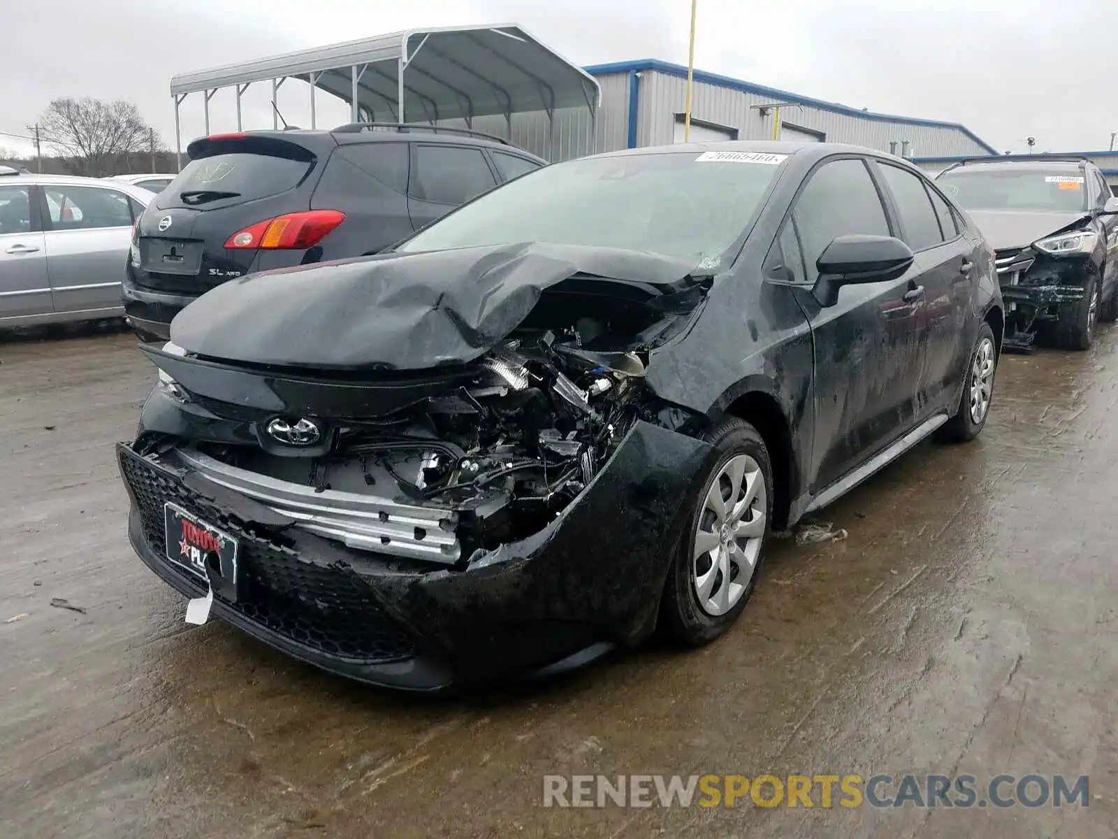 2 Photograph of a damaged car 5YFEPRAE7LP083632 TOYOTA COROLLA 2020