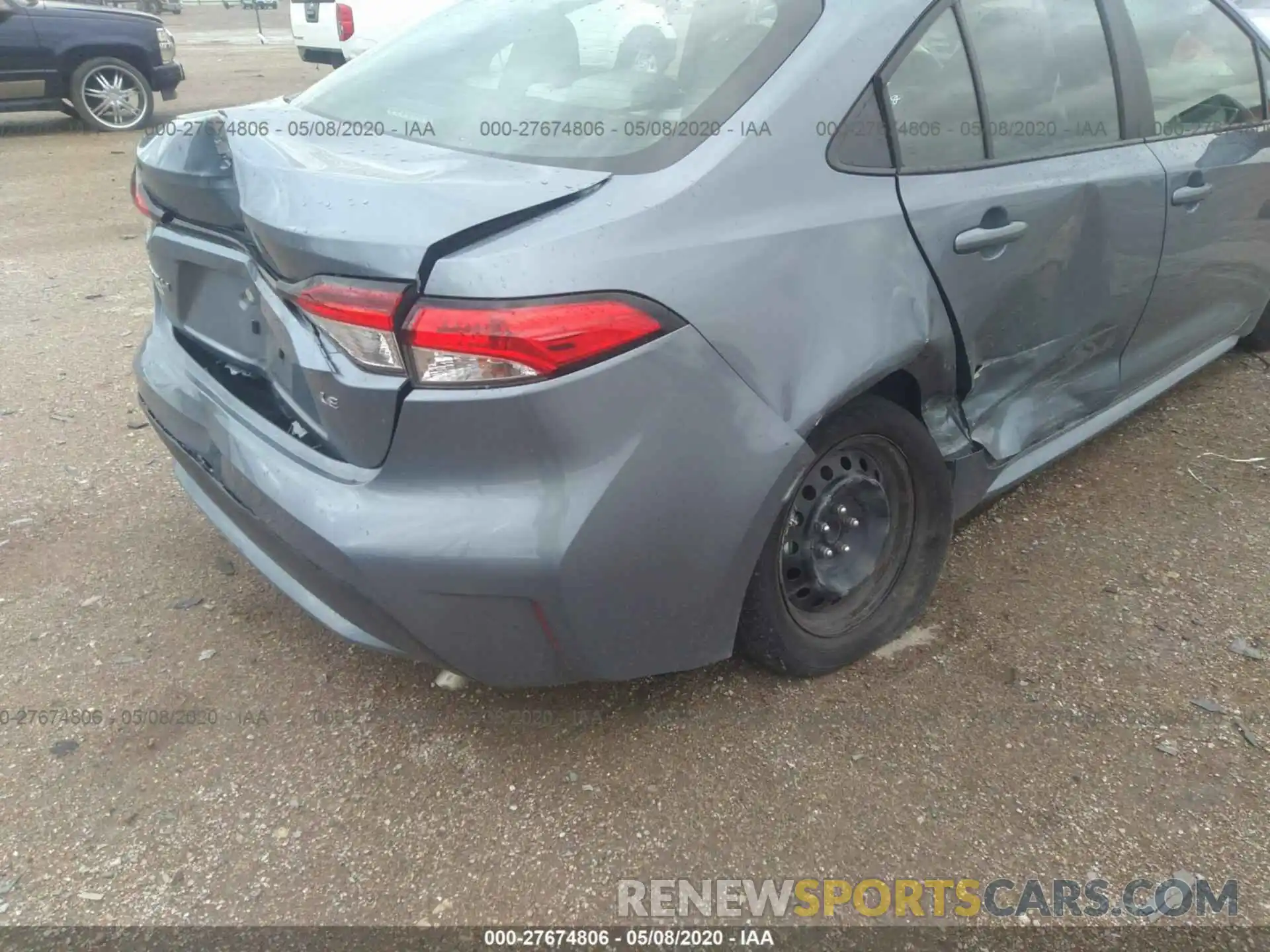 6 Photograph of a damaged car 5YFEPRAE7LP087096 TOYOTA COROLLA 2020