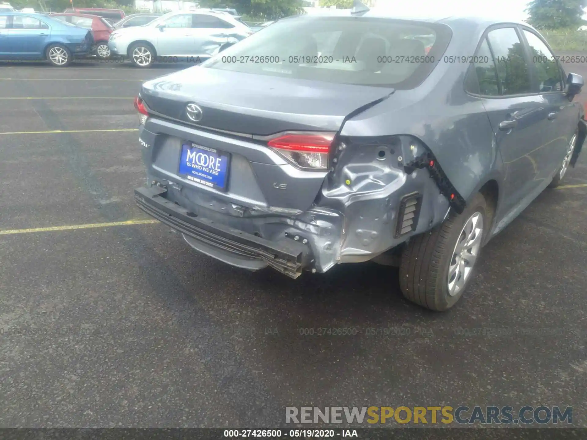 6 Photograph of a damaged car 5YFEPRAE7LP087602 TOYOTA COROLLA 2020