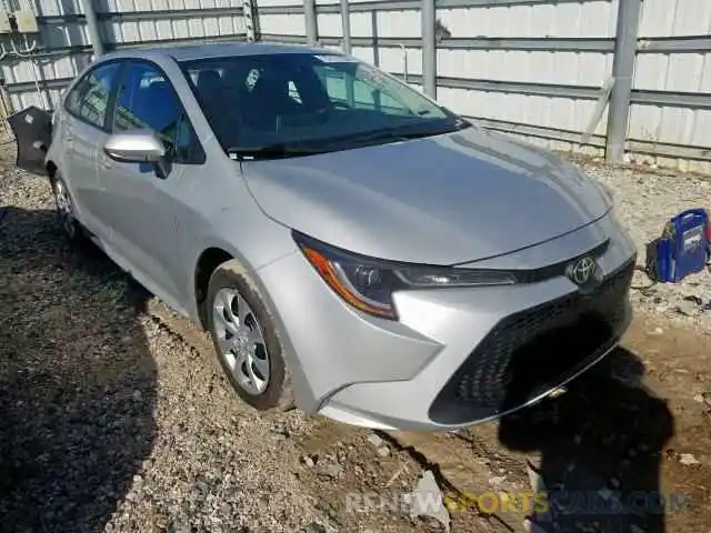 1 Photograph of a damaged car 5YFEPRAE7LP088703 TOYOTA COROLLA 2020