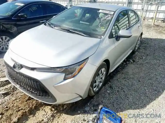 2 Photograph of a damaged car 5YFEPRAE7LP088703 TOYOTA COROLLA 2020