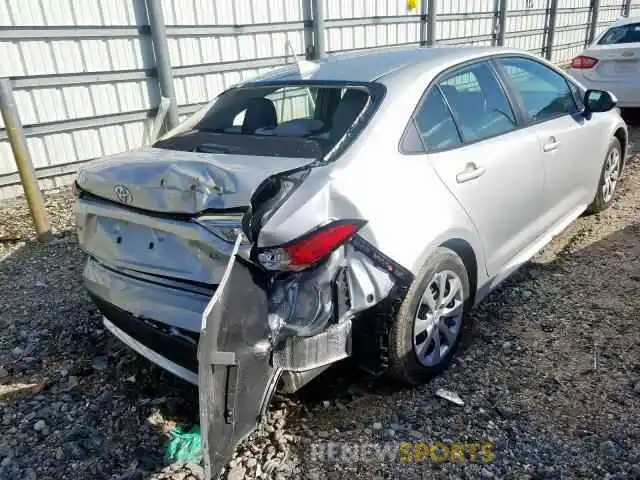 4 Photograph of a damaged car 5YFEPRAE7LP088703 TOYOTA COROLLA 2020