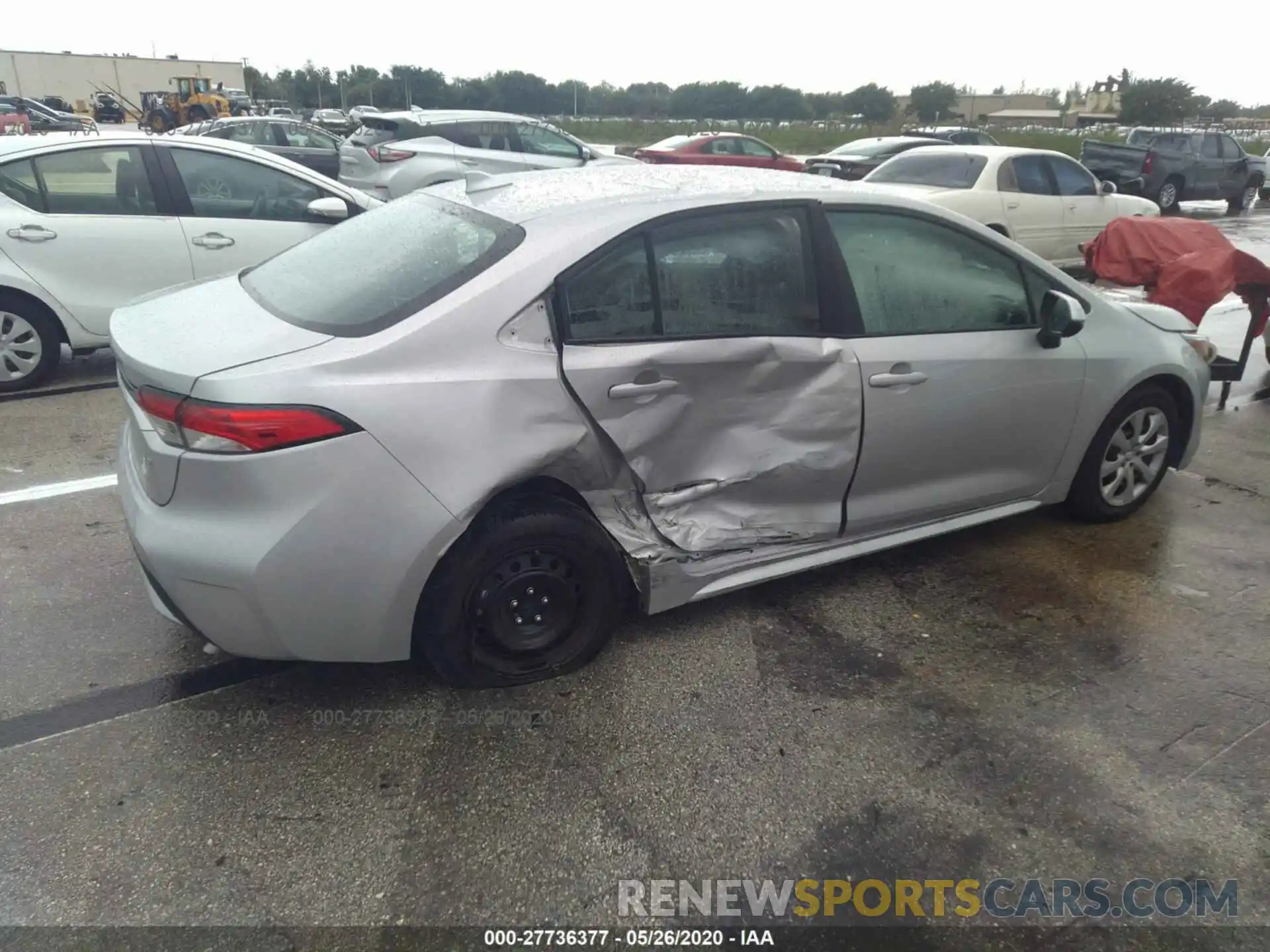 6 Photograph of a damaged car 5YFEPRAE7LP089205 TOYOTA COROLLA 2020