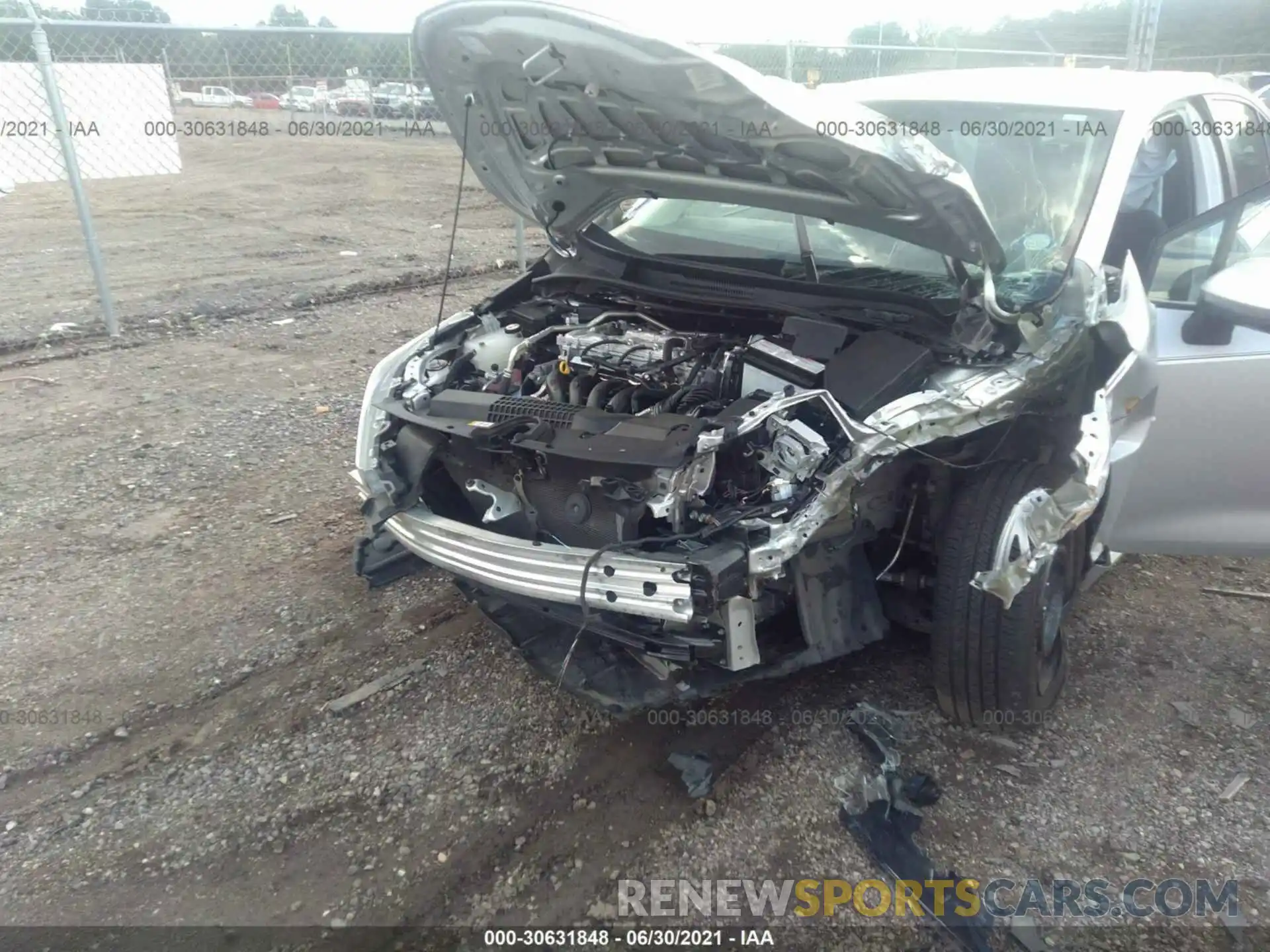 6 Photograph of a damaged car 5YFEPRAE7LP089222 TOYOTA COROLLA 2020