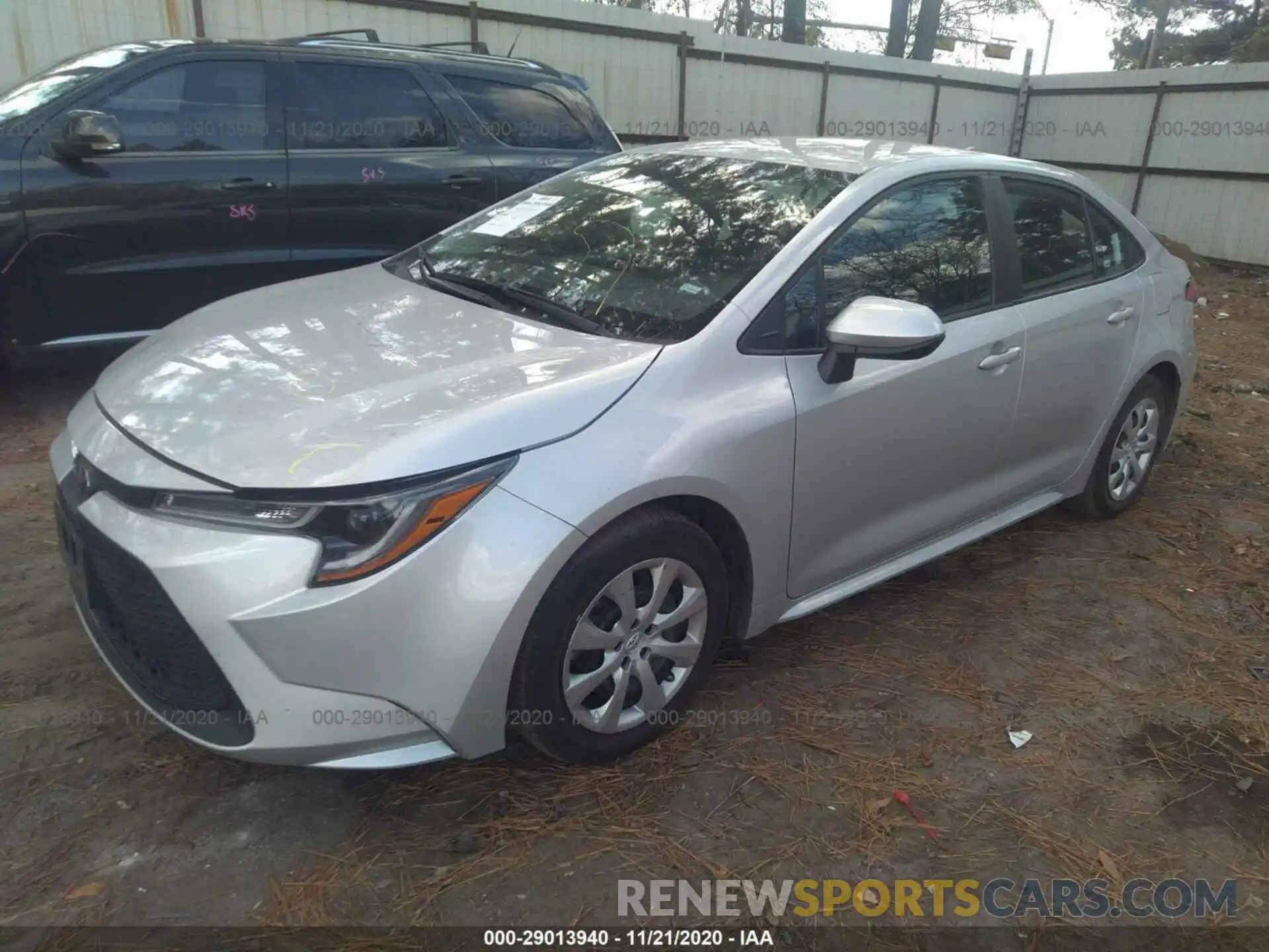 2 Photograph of a damaged car 5YFEPRAE7LP091276 TOYOTA COROLLA 2020