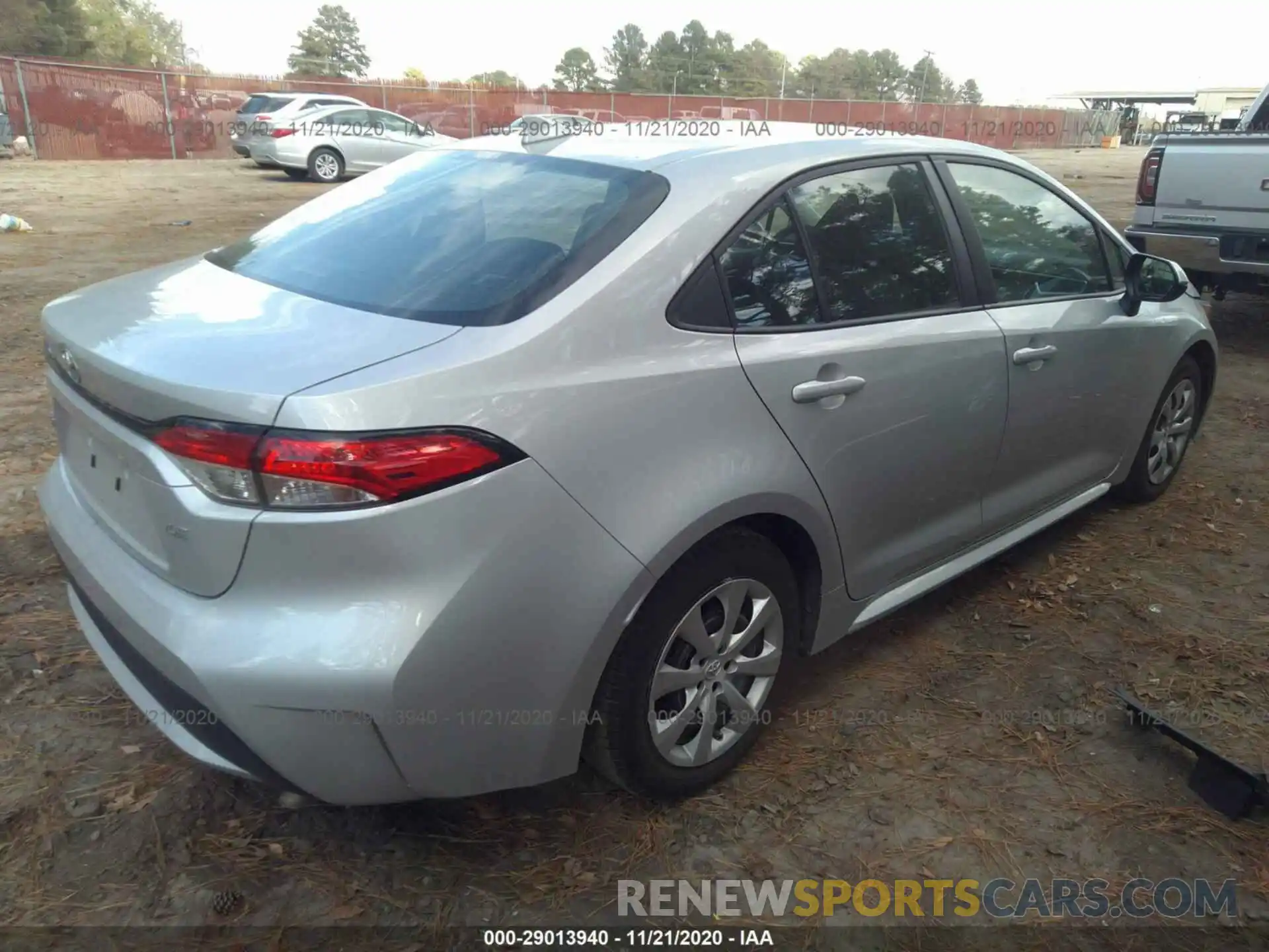 4 Photograph of a damaged car 5YFEPRAE7LP091276 TOYOTA COROLLA 2020